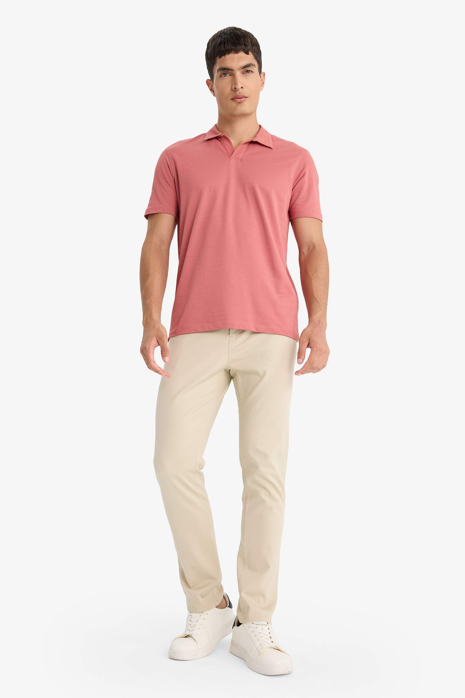 Regular Fit Resort Neck Polo T-Shirt