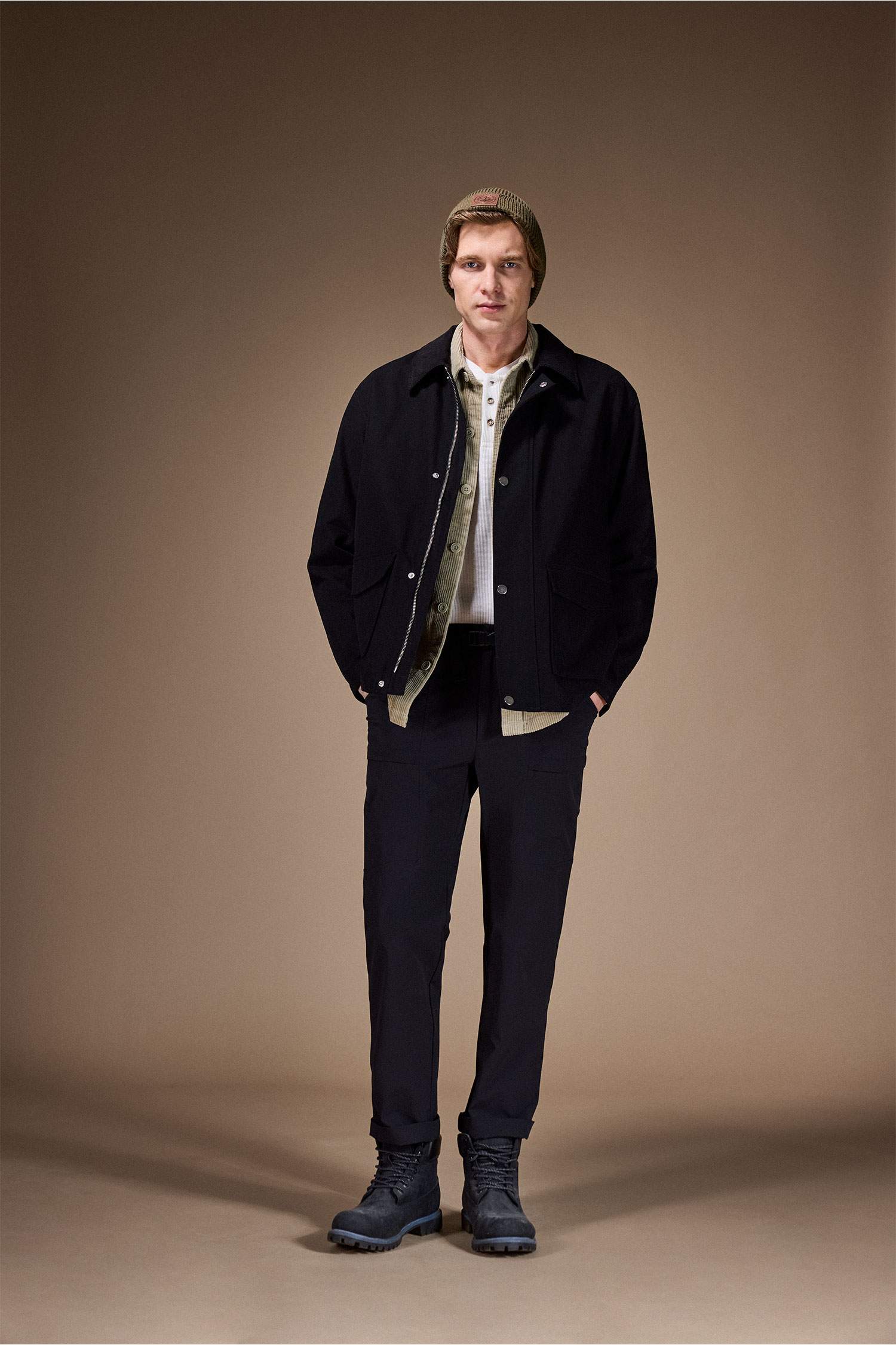 %100 Pamuk Fermuarlı Mont