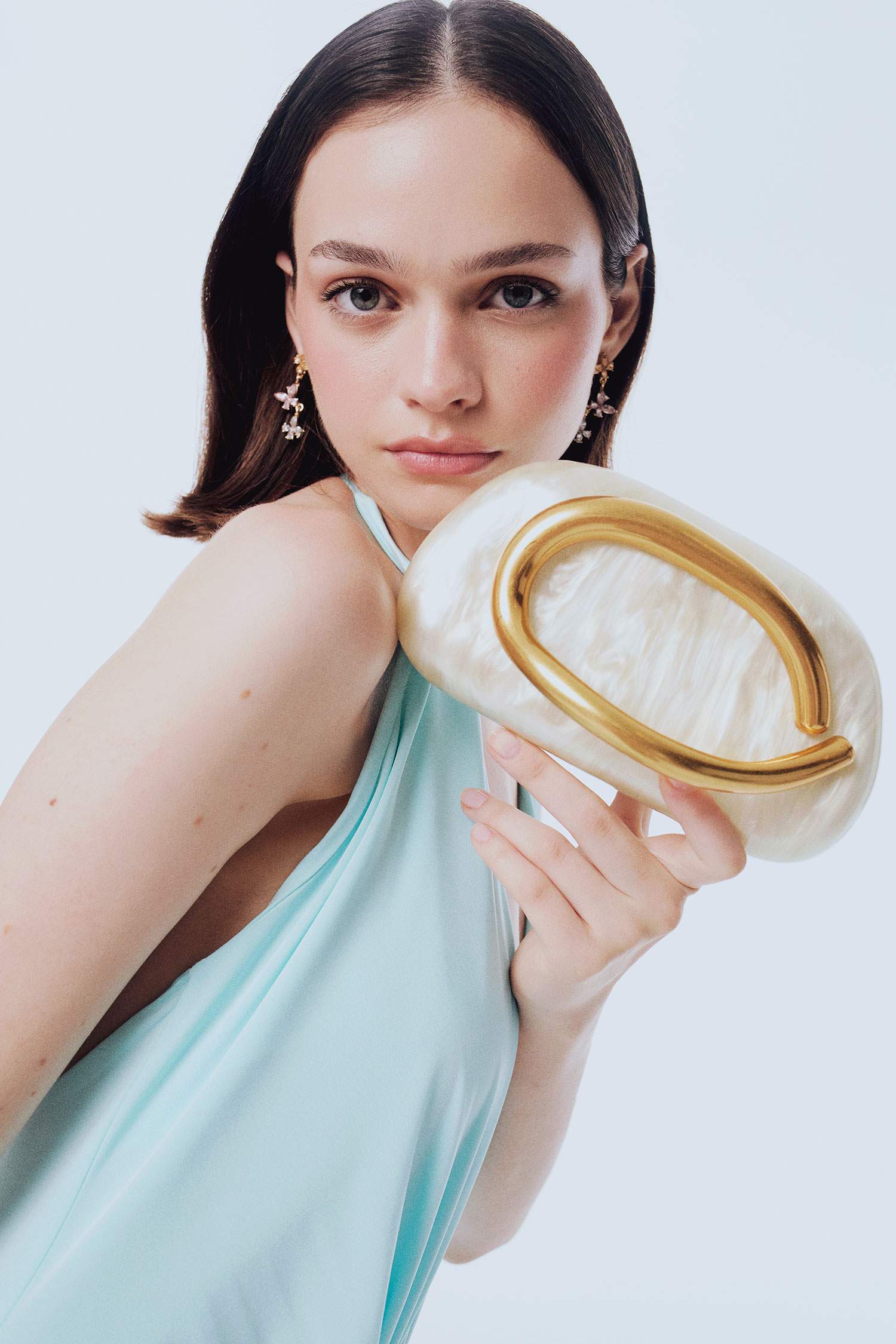 DCEY x DeFacto Kadın Sedef Görünümlü El Çantası