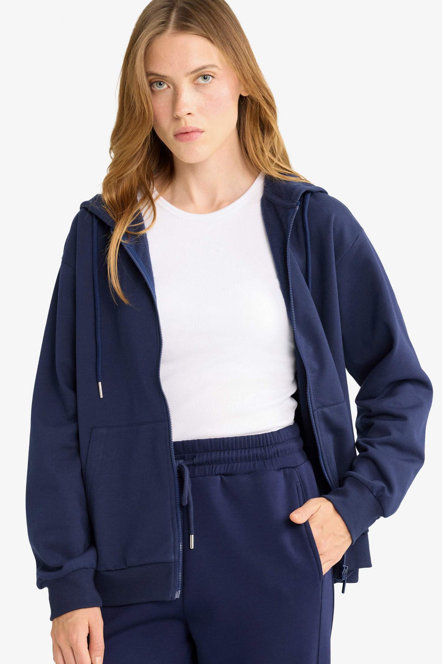 كارديجان قماش خفيف قصة مريحة