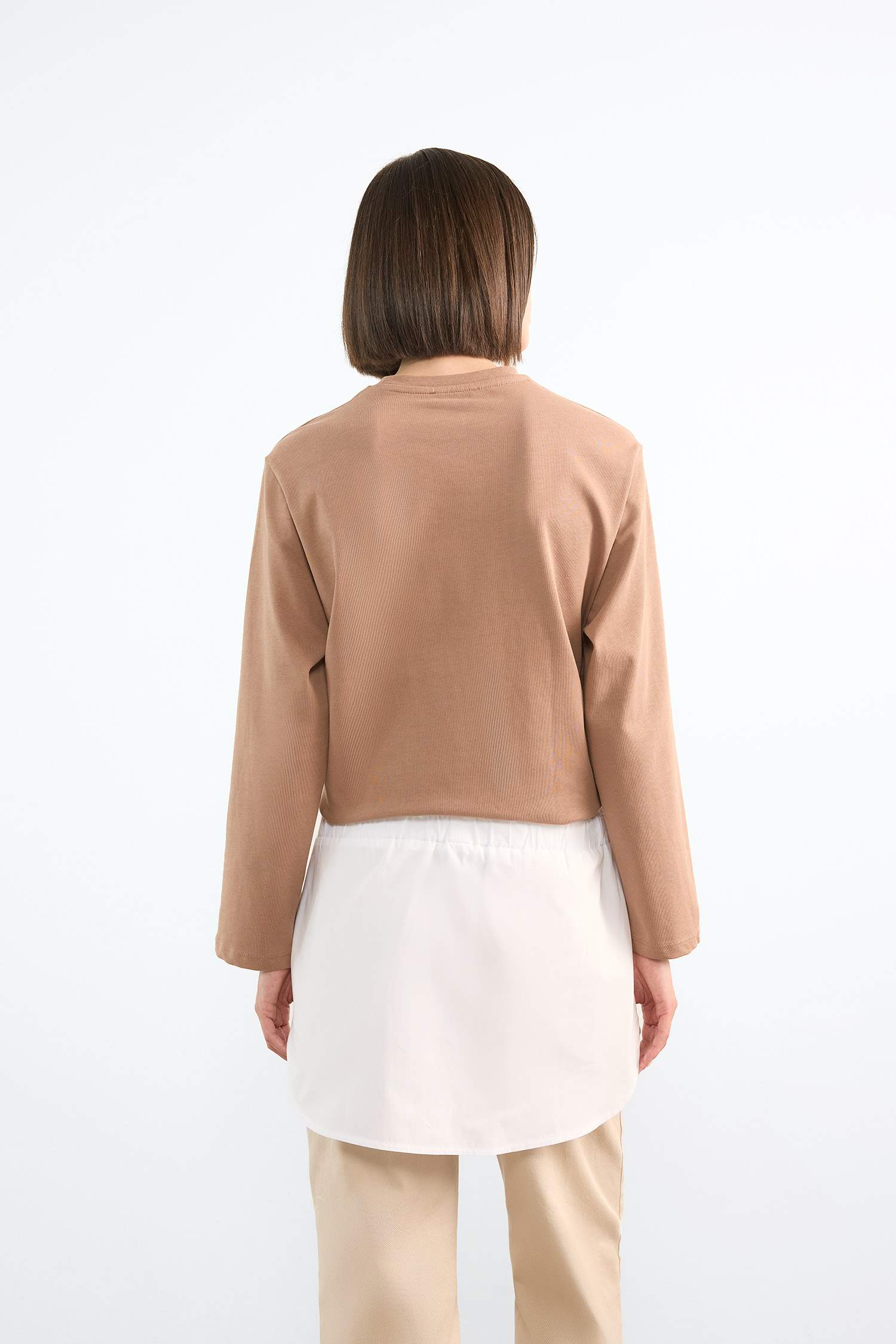 Relax Fit Poplin Skirt