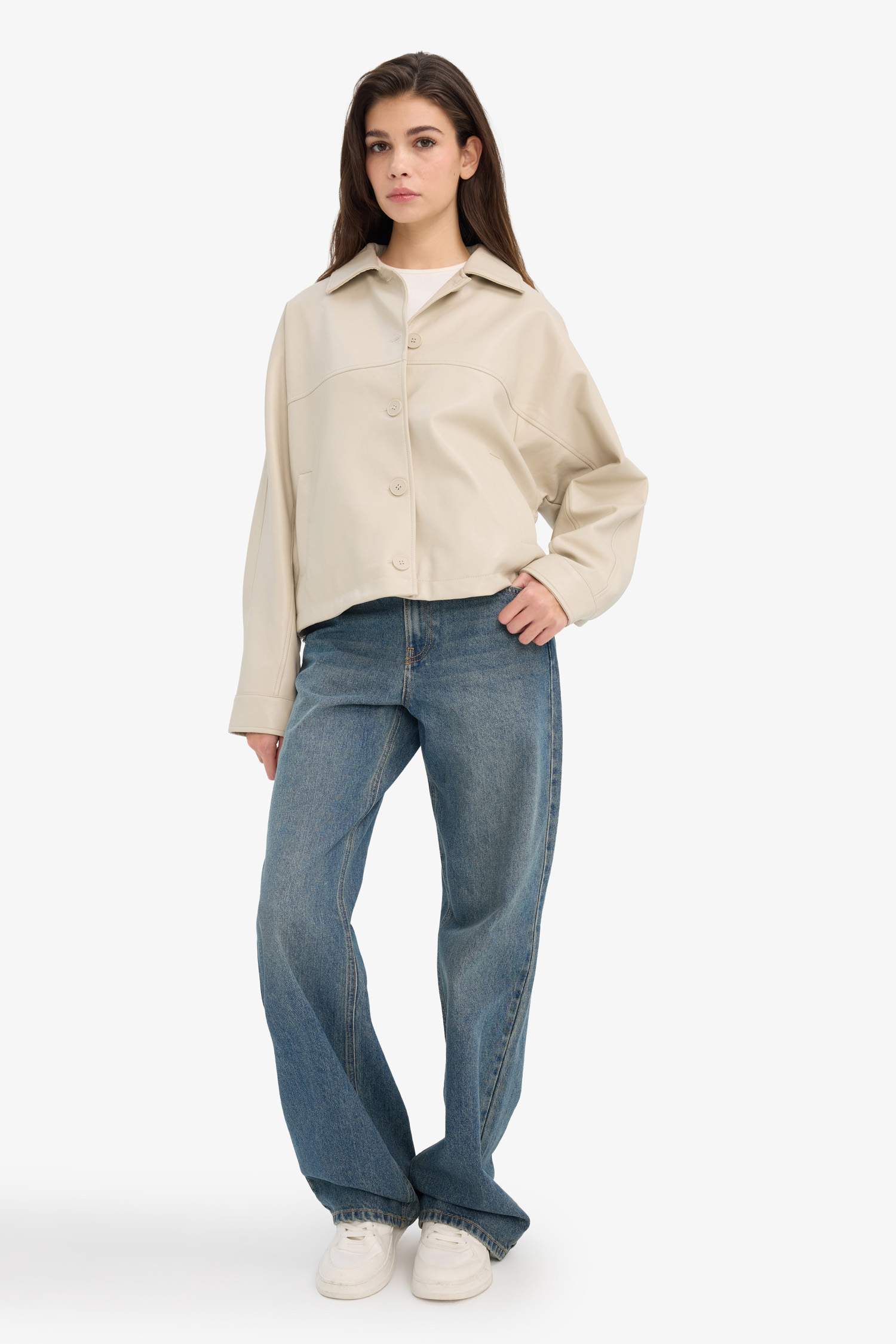 Regular Fit Suni Deri Mont