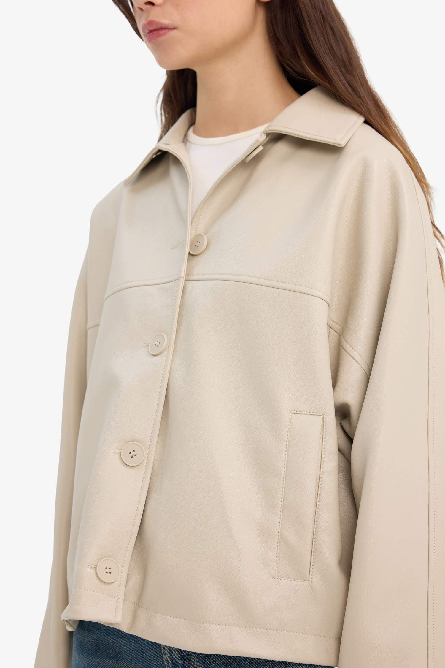 Regular Fit Suni Deri Mont