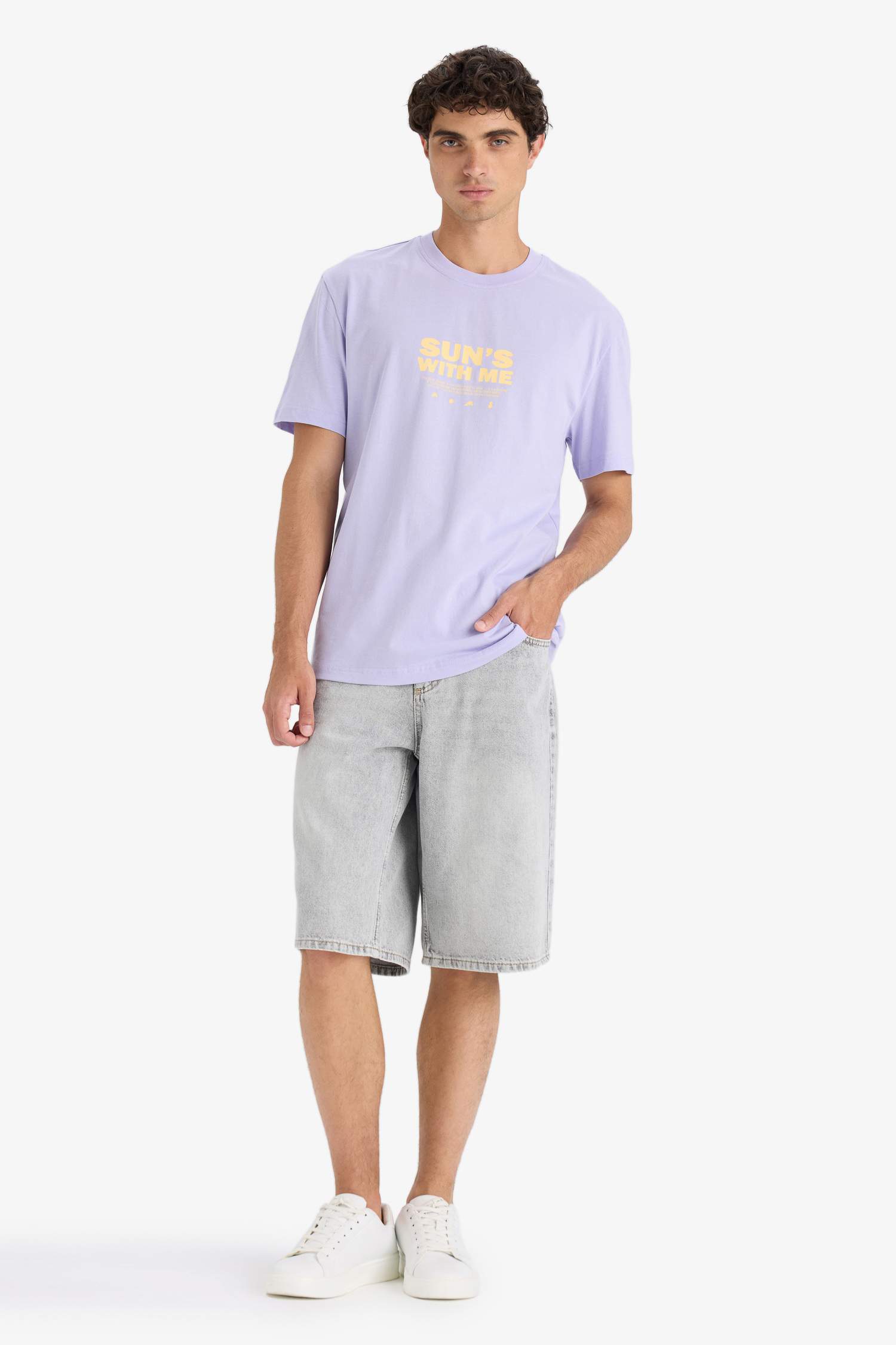 Regular Fit Crew Neck Short Sleeve T-Shirt