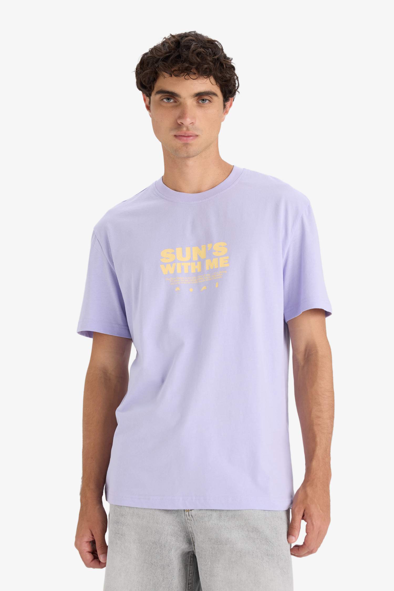 Regular Fit Crew Neck Short Sleeve T-Shirt