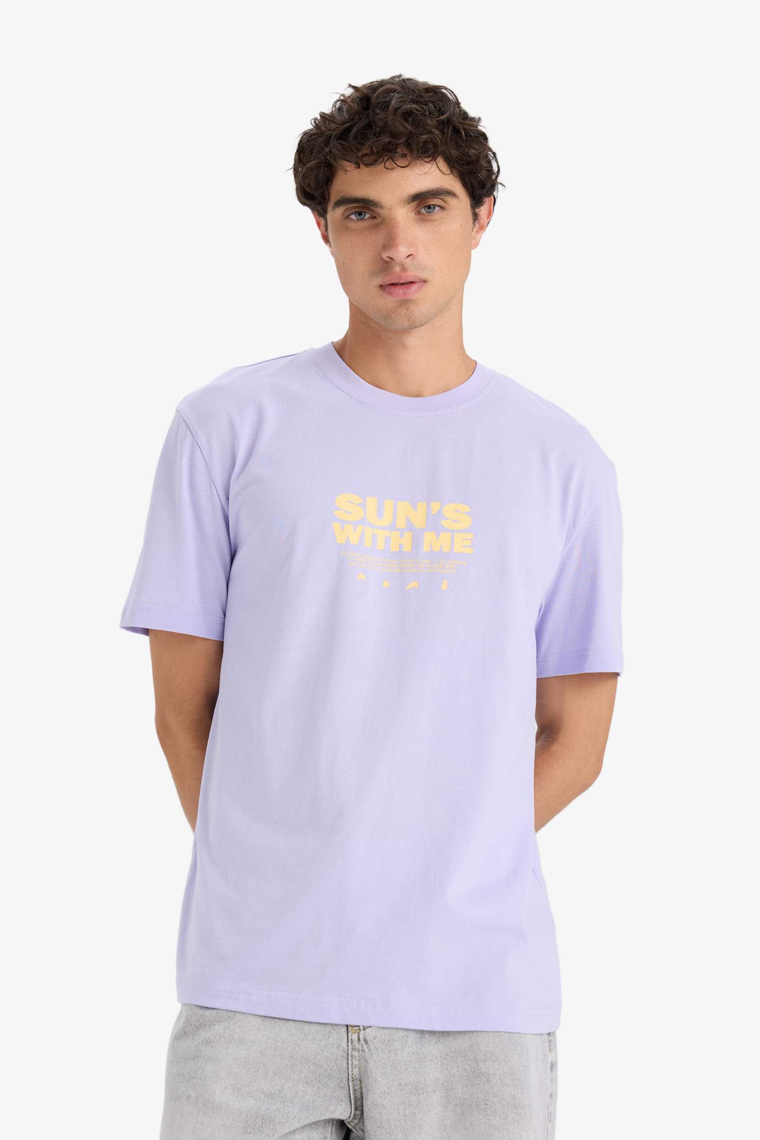 Regular Fit Crew Neck Short Sleeve T-Shirt