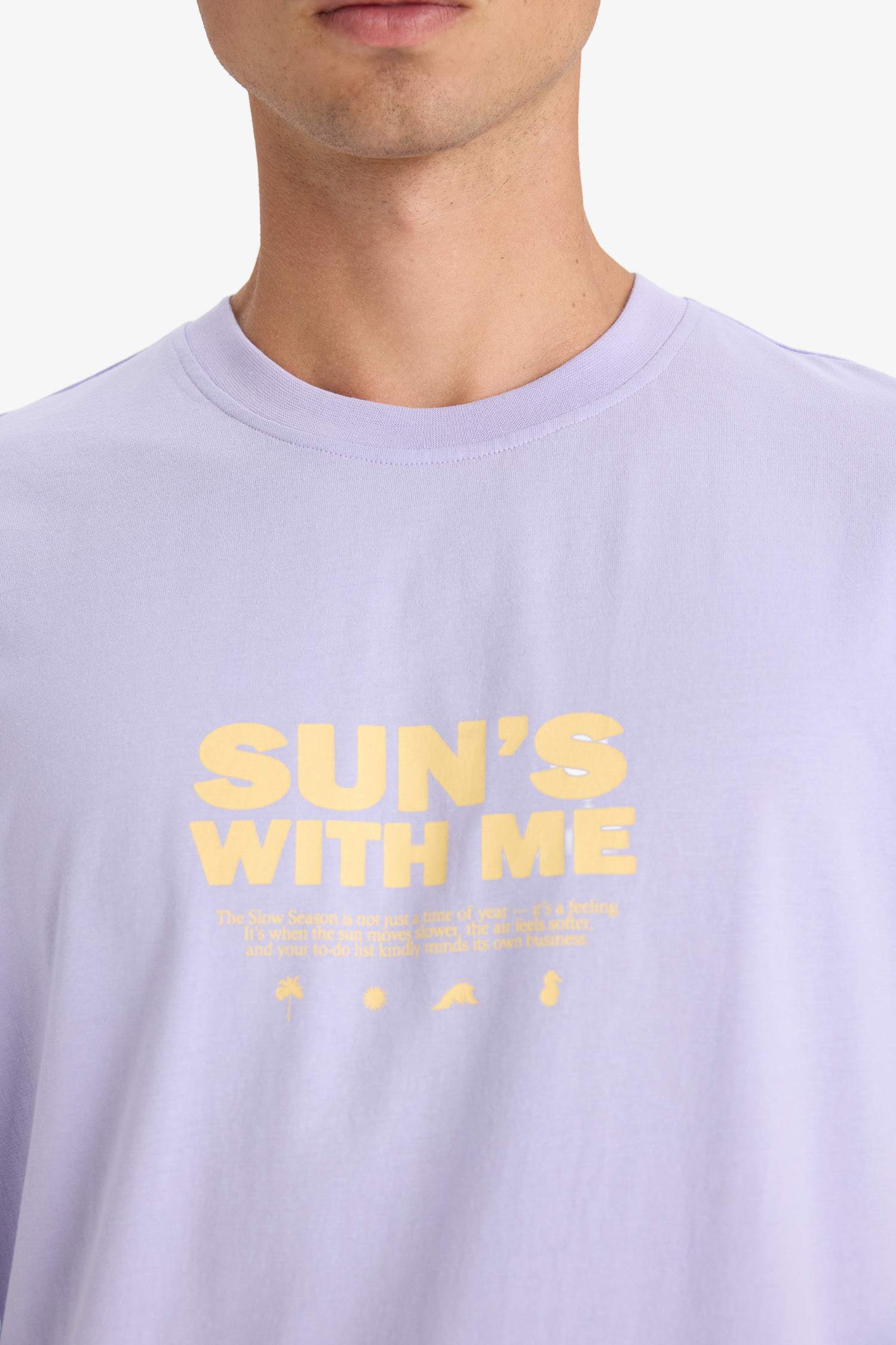 Regular Fit Crew Neck Short Sleeve T-Shirt