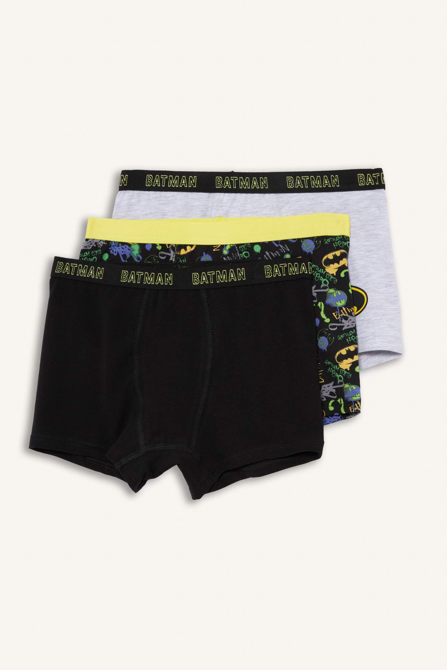 Boy Batman 3 Piece Boxer Shorts