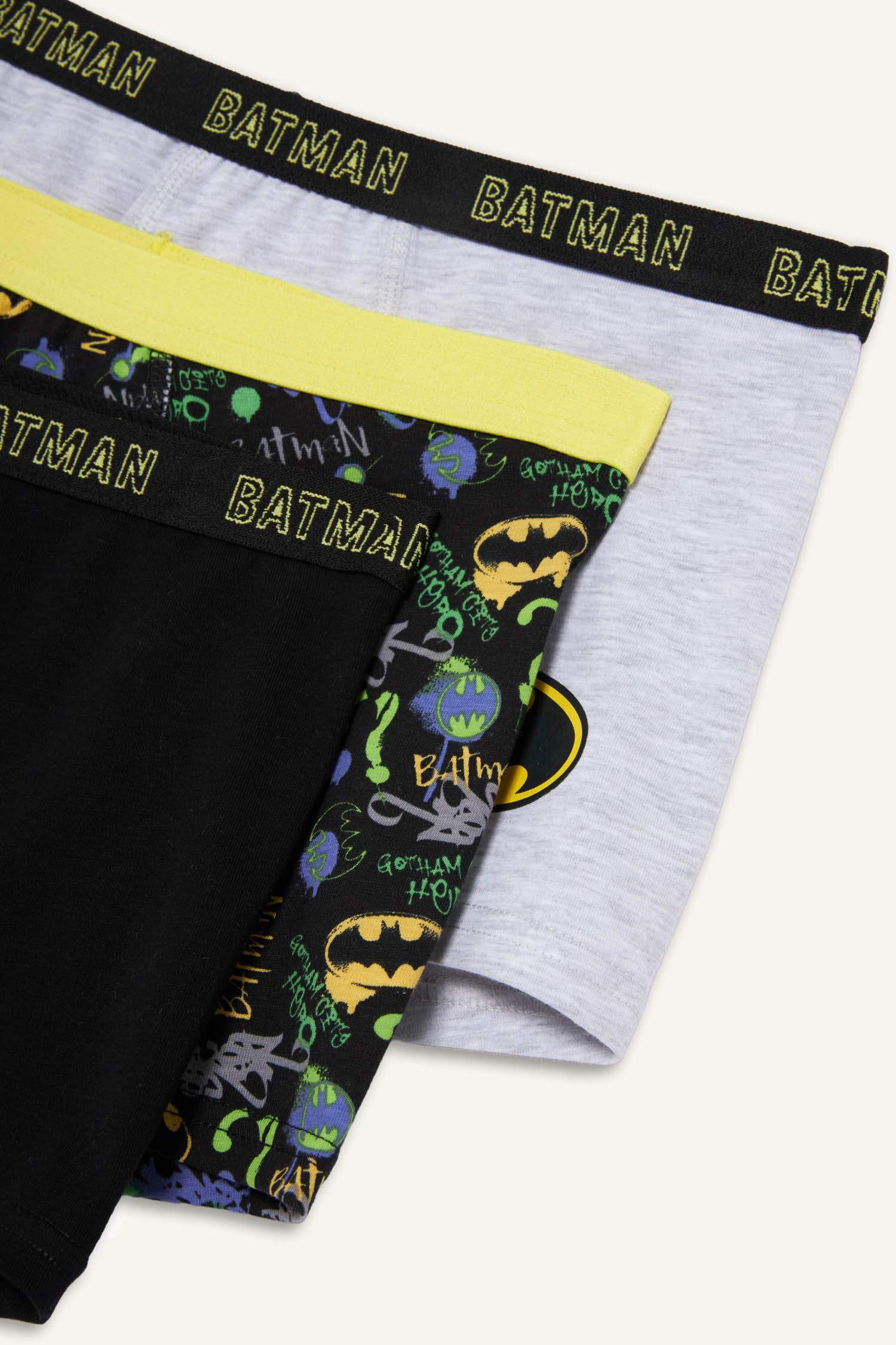 Boy Batman 3 Piece Boxer Shorts
