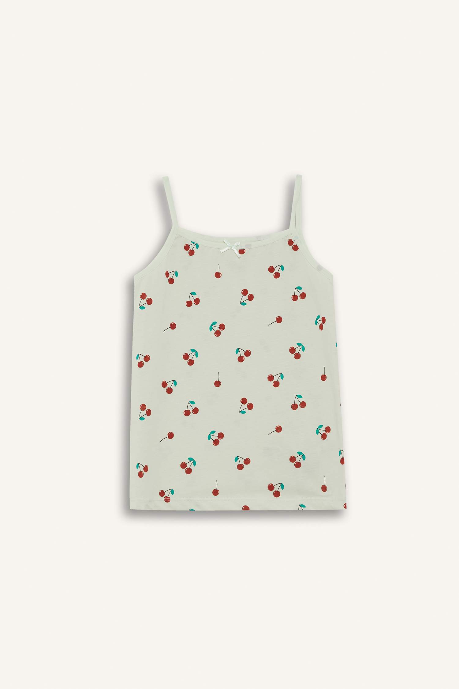 Girl 2 piece Regular Fit Fruit Print Tank Top