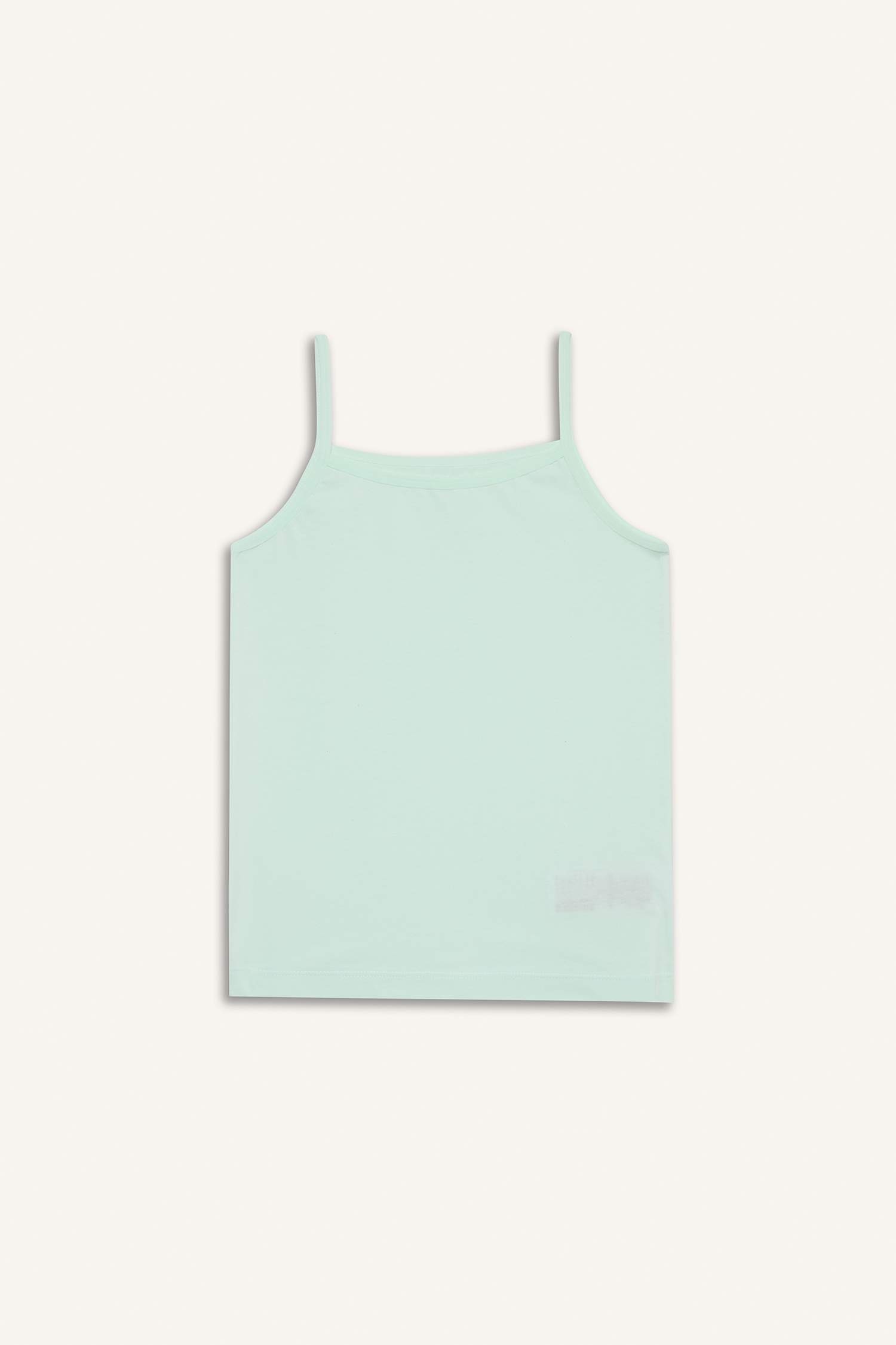 Kız Çocuk Hayvan Desenli 5'li Atlet