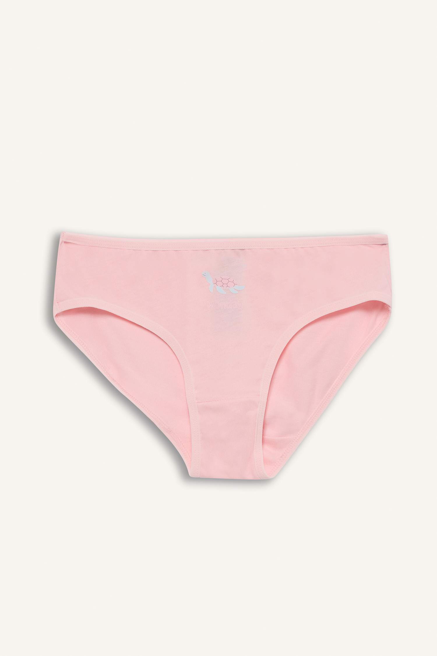 Kız Çocuk Hayvan Desenli 7'li Slip Külot