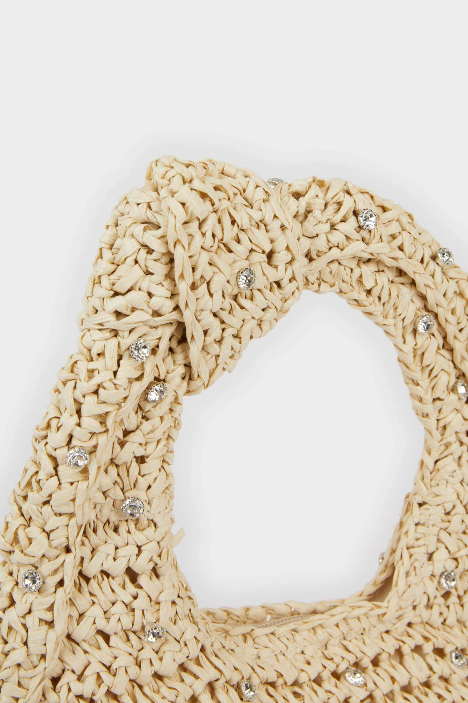 DCEY x DeFacto Kadın Hasır El Çantası