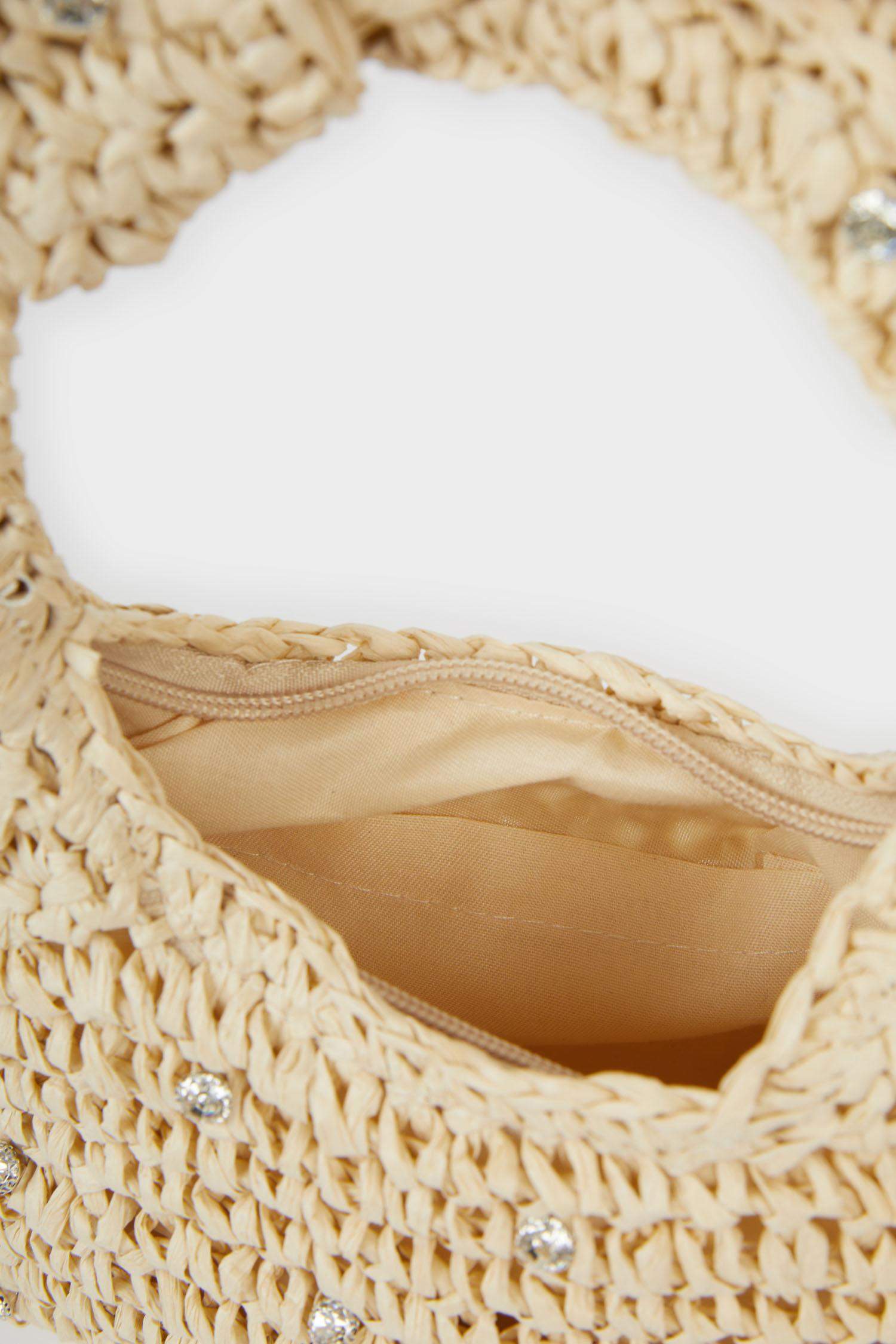 DCEY x DeFacto Kadın Hasır El Çantası