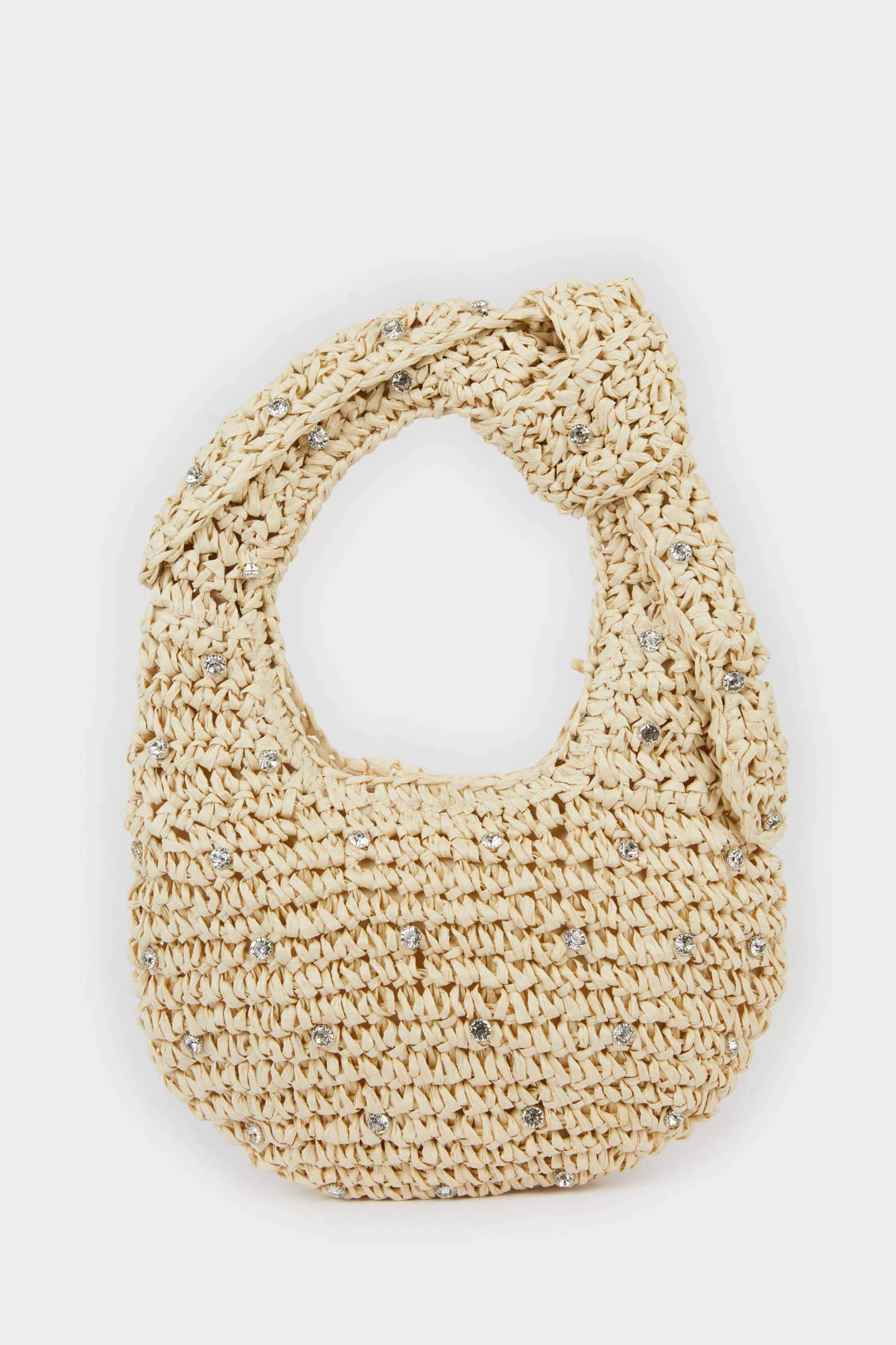 DCEY x DeFacto Kadın Hasır El Çantası