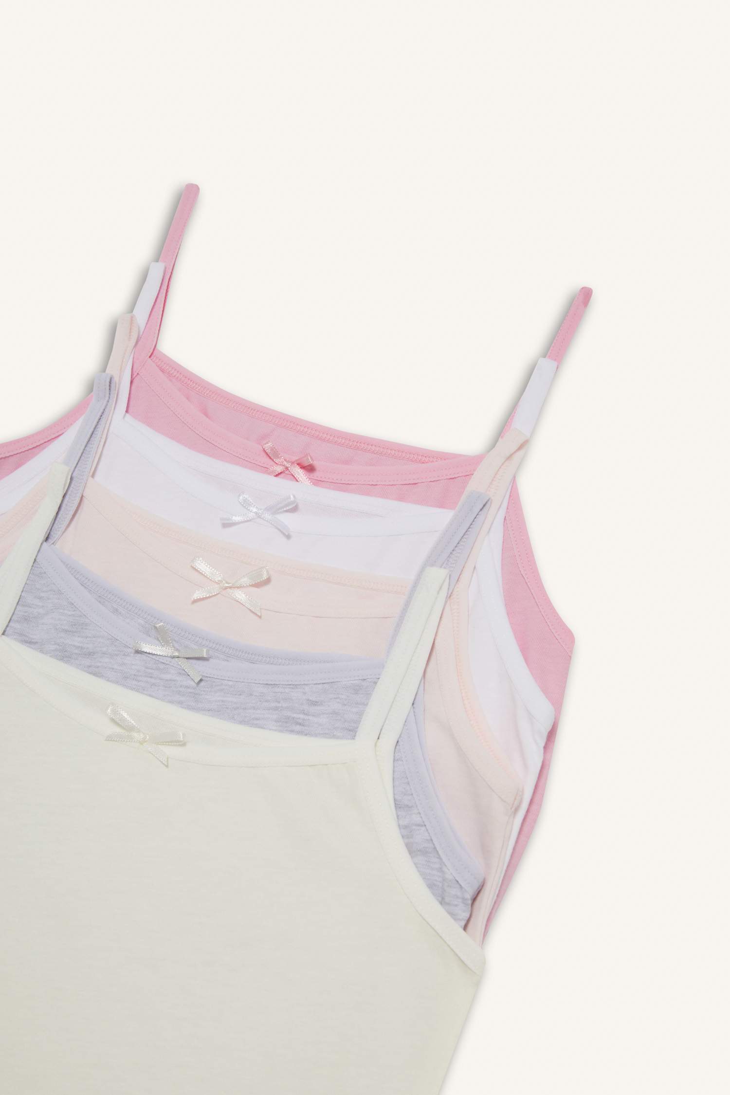 Girl 5 Piece Undershirts