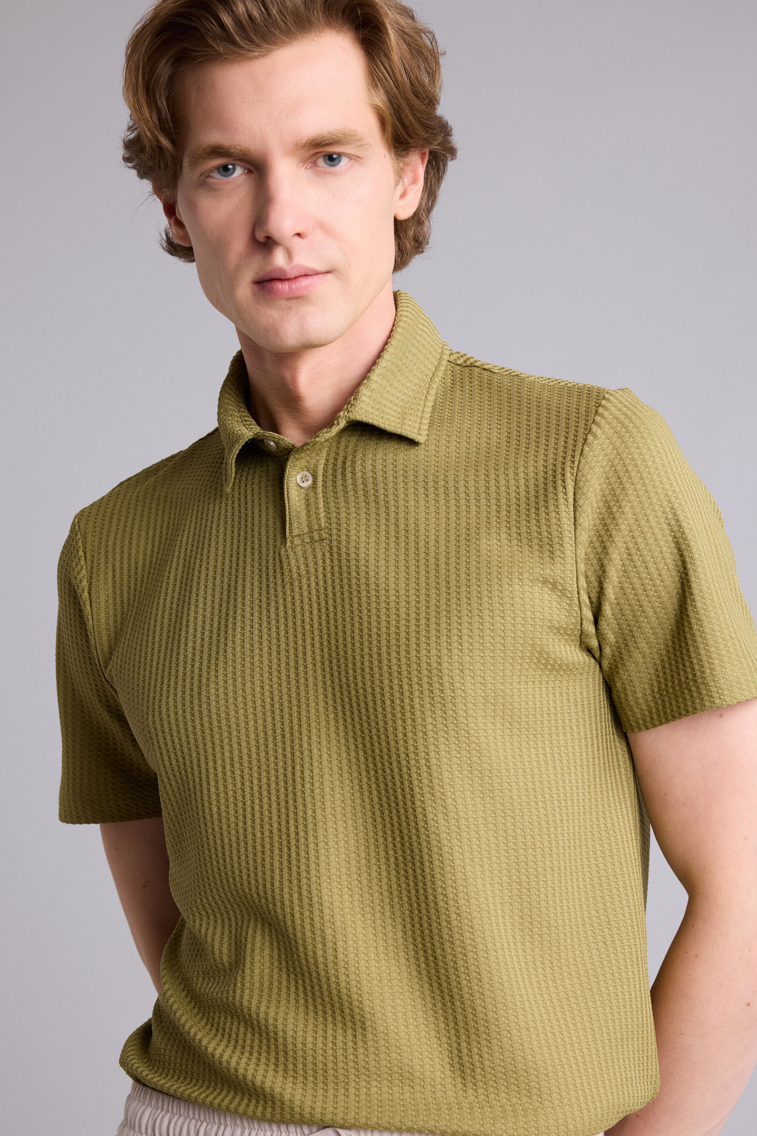 DeFacto Slim Fit Polo Tişört görsel 3