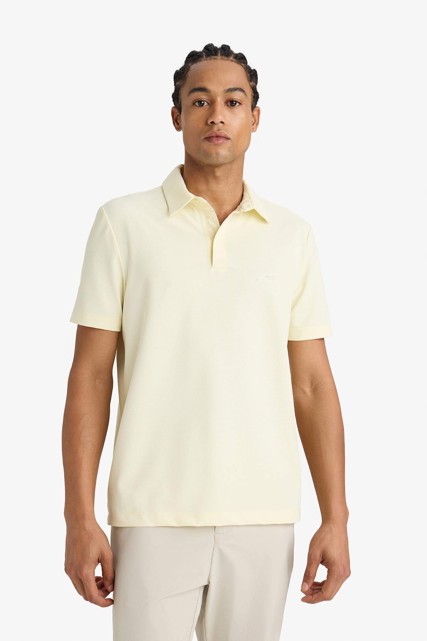 DeFactoFit Standard Fit Basic Sports Polo Shirt