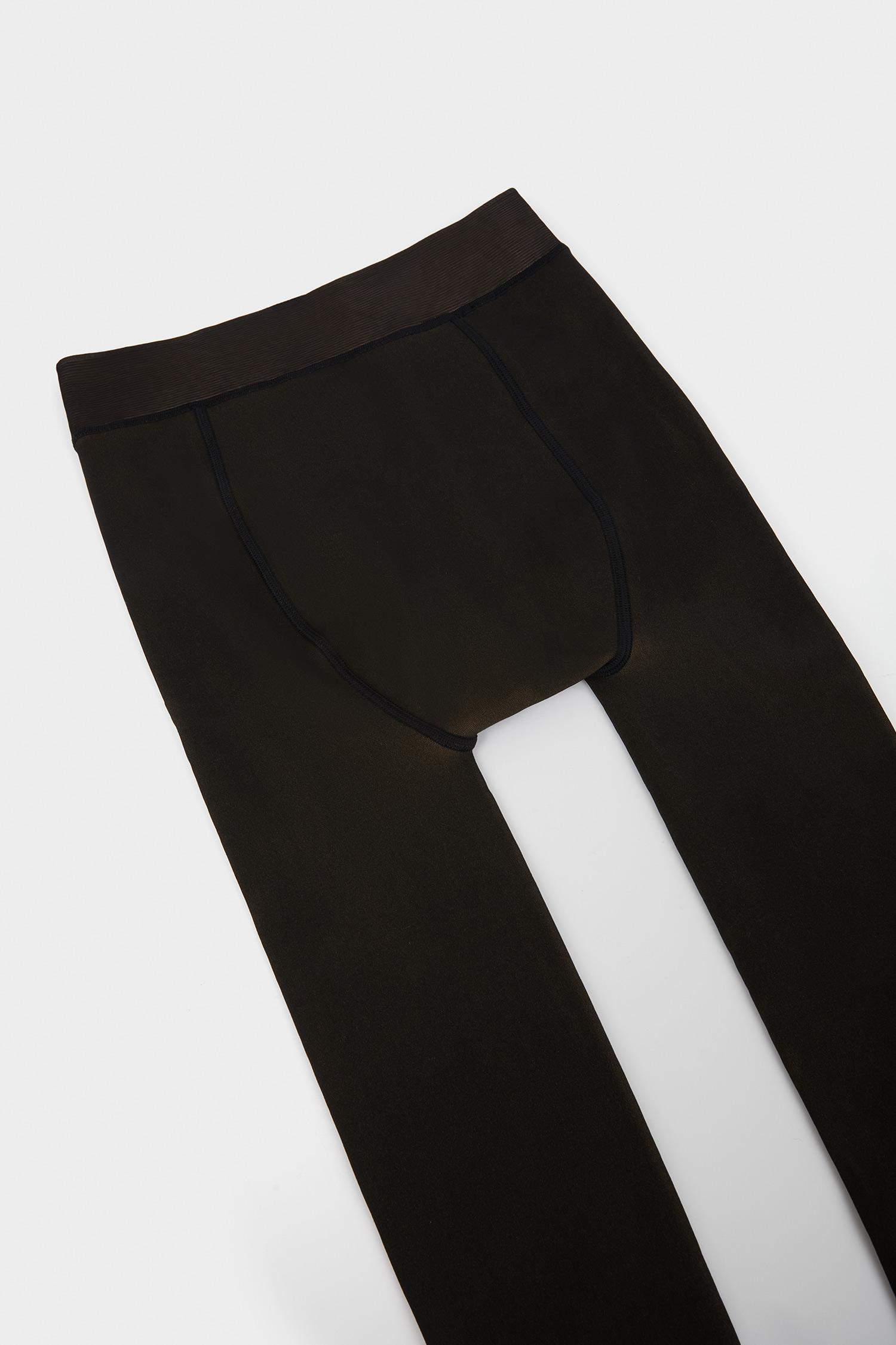 Kadın Siyah Termal Külotlu Çorap