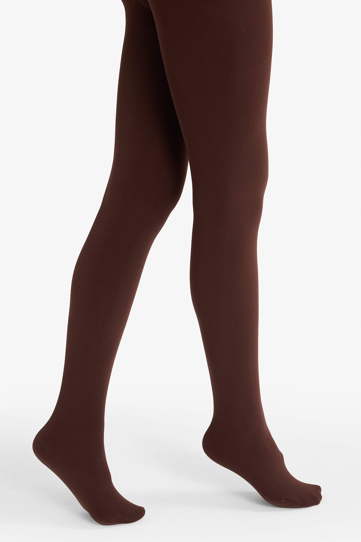Kadın Kahve Termal Külotlu Çorap