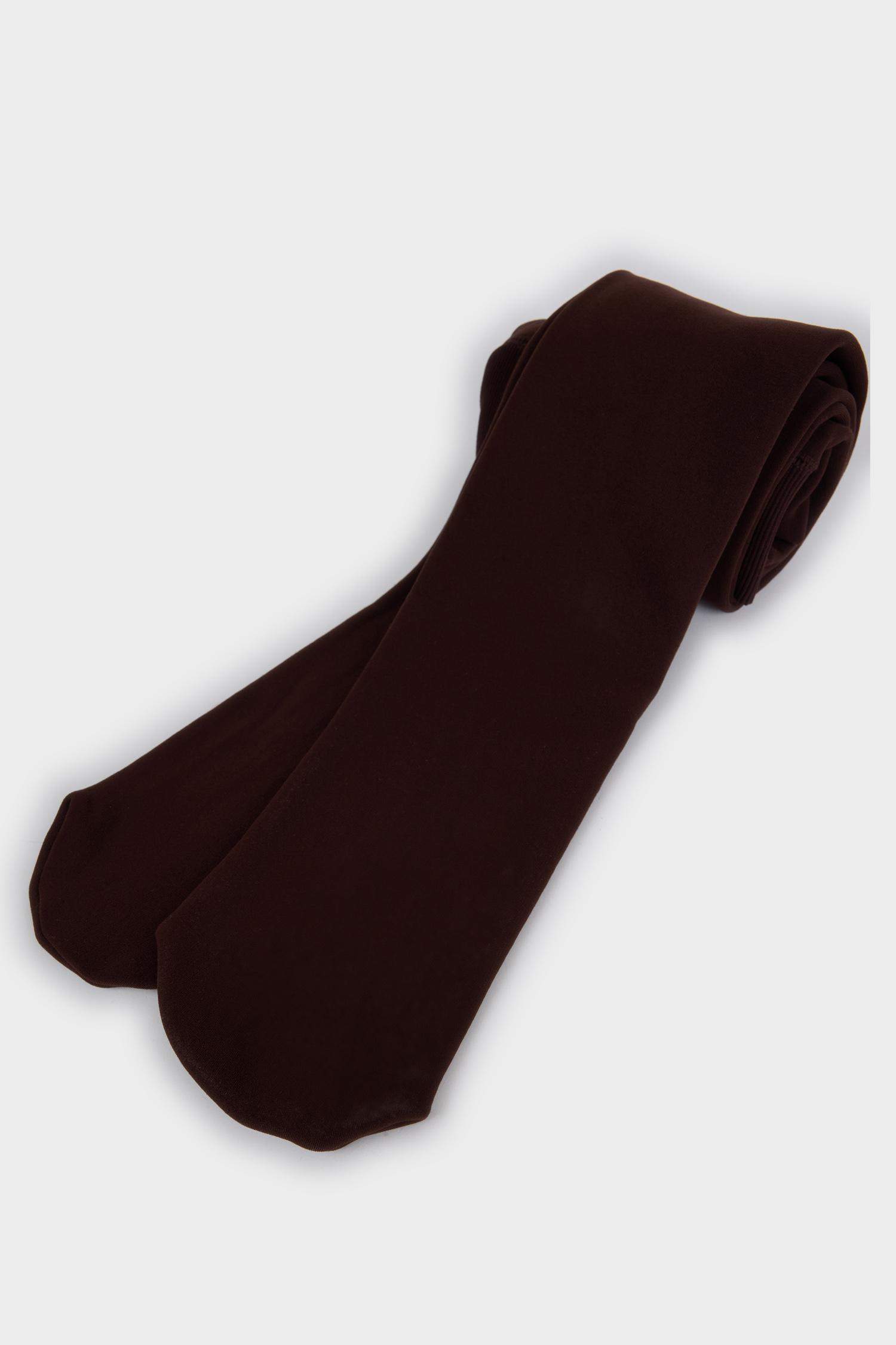 Kadın Kahve Termal Külotlu Çorap