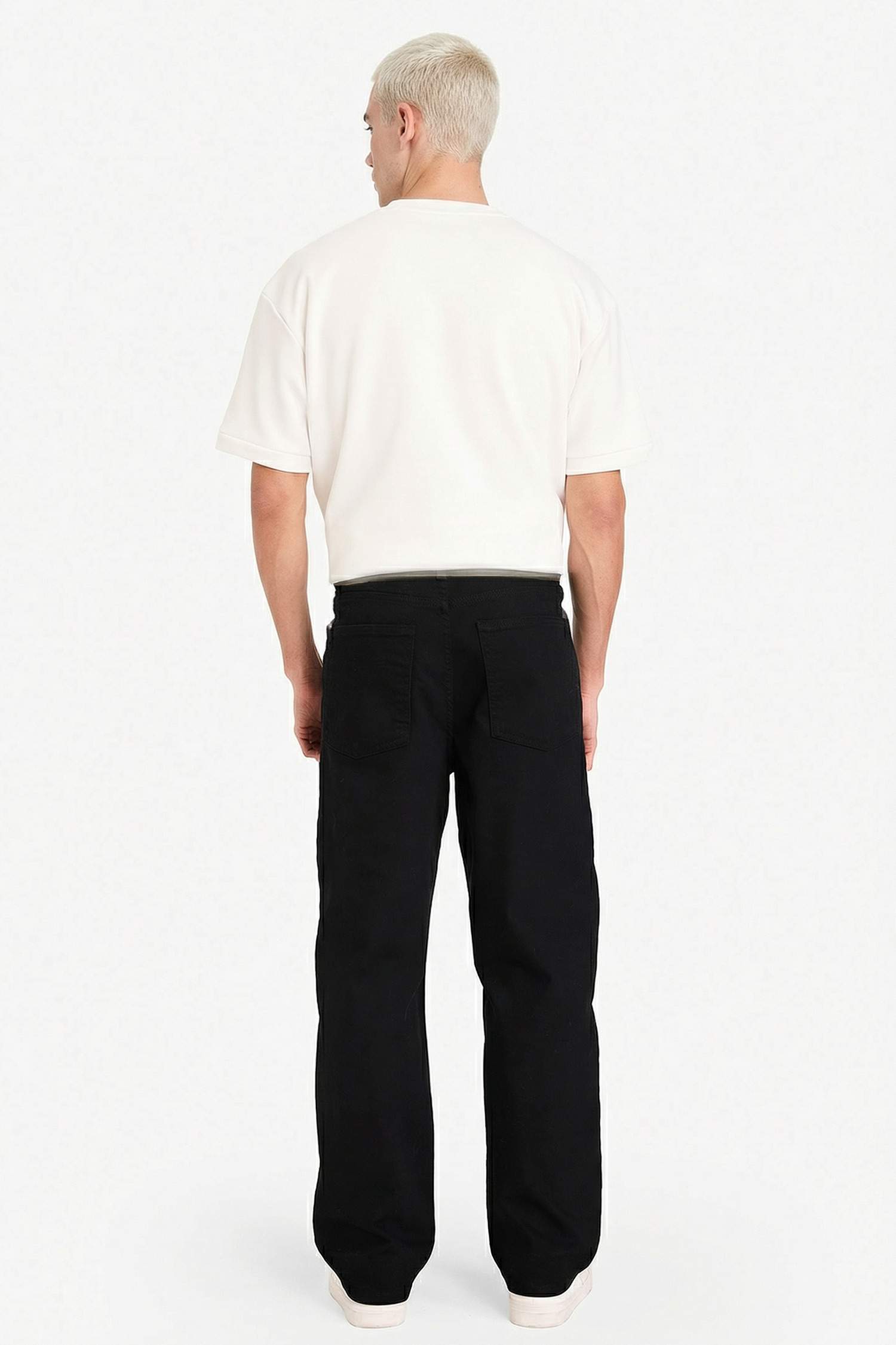 Baggy Fit Geniş Paça Jean Pantolon