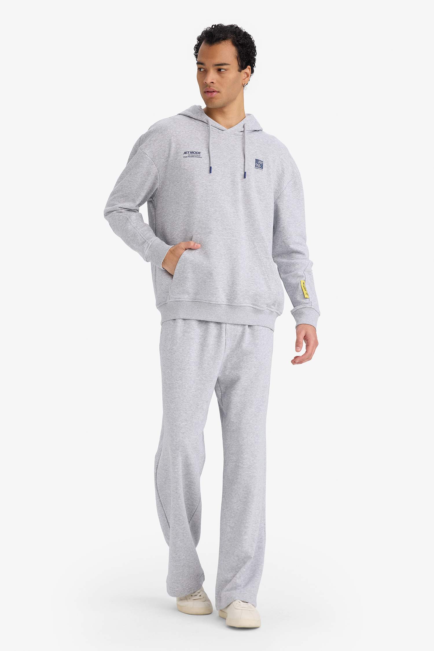 Boxy Fit Kapüşonlu Sweatshirt