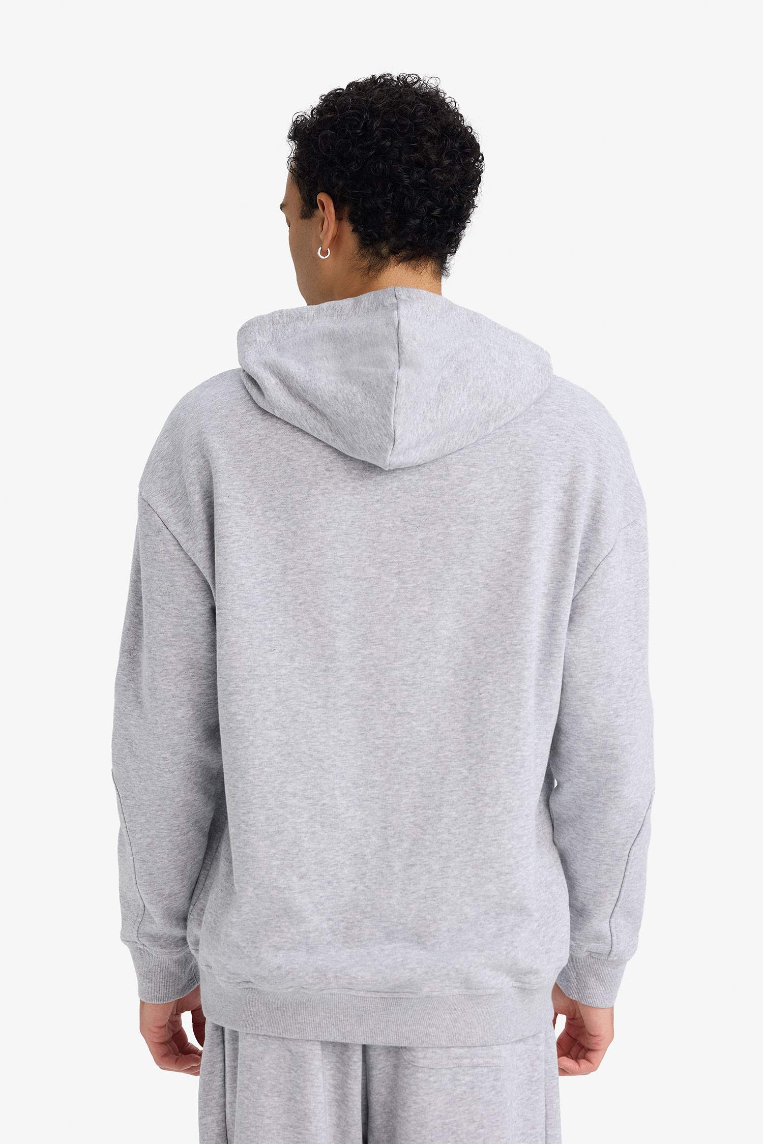 Boxy Fit Kapüşonlu Sweatshirt