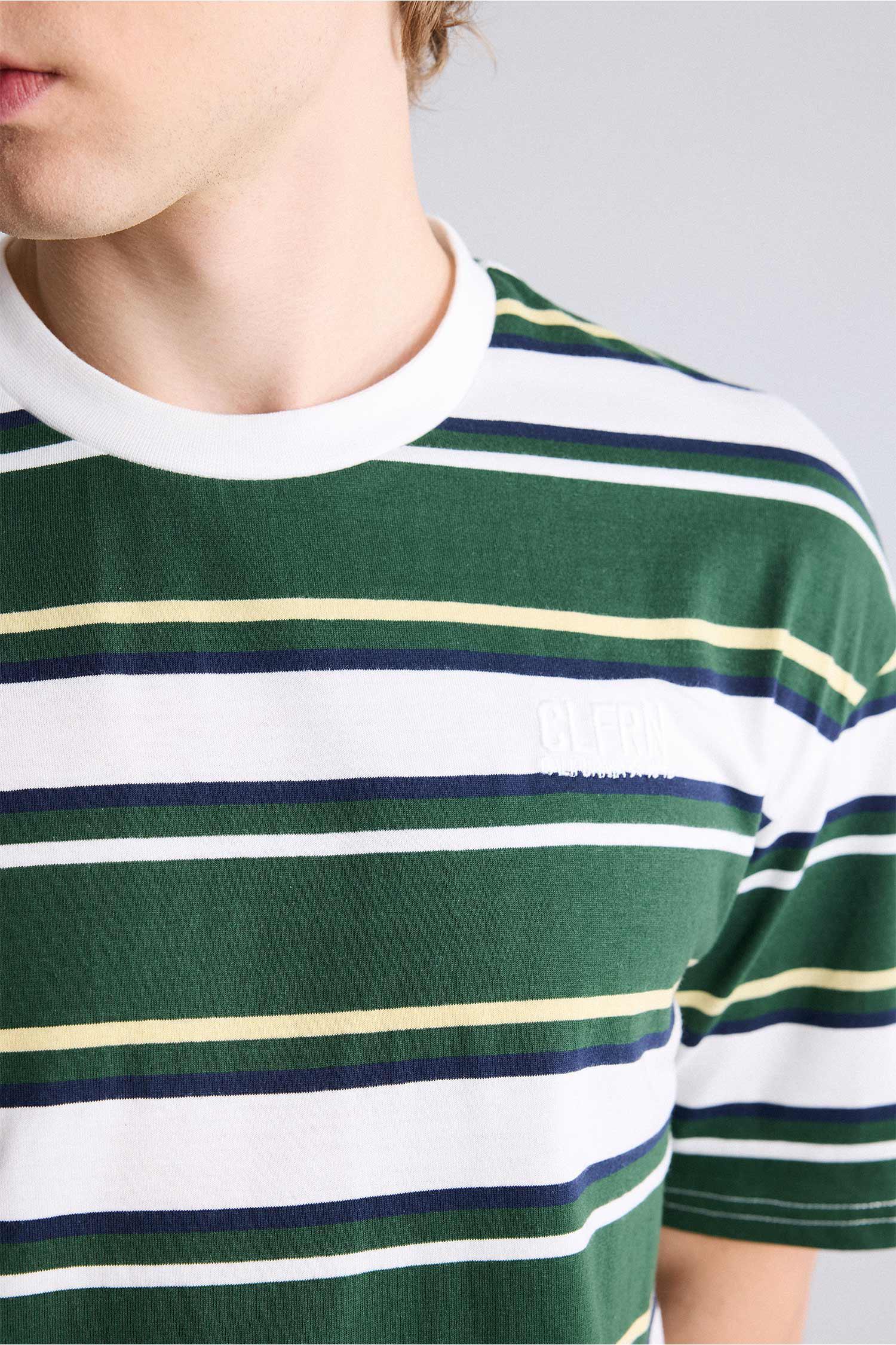 DeFacto %100 Pamuk Boxy Fit Baskılı Tişört görsel 5