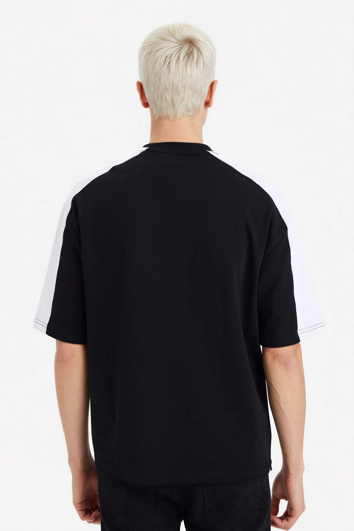 %100 Pamuk Loose Fit Baskılı Tişört