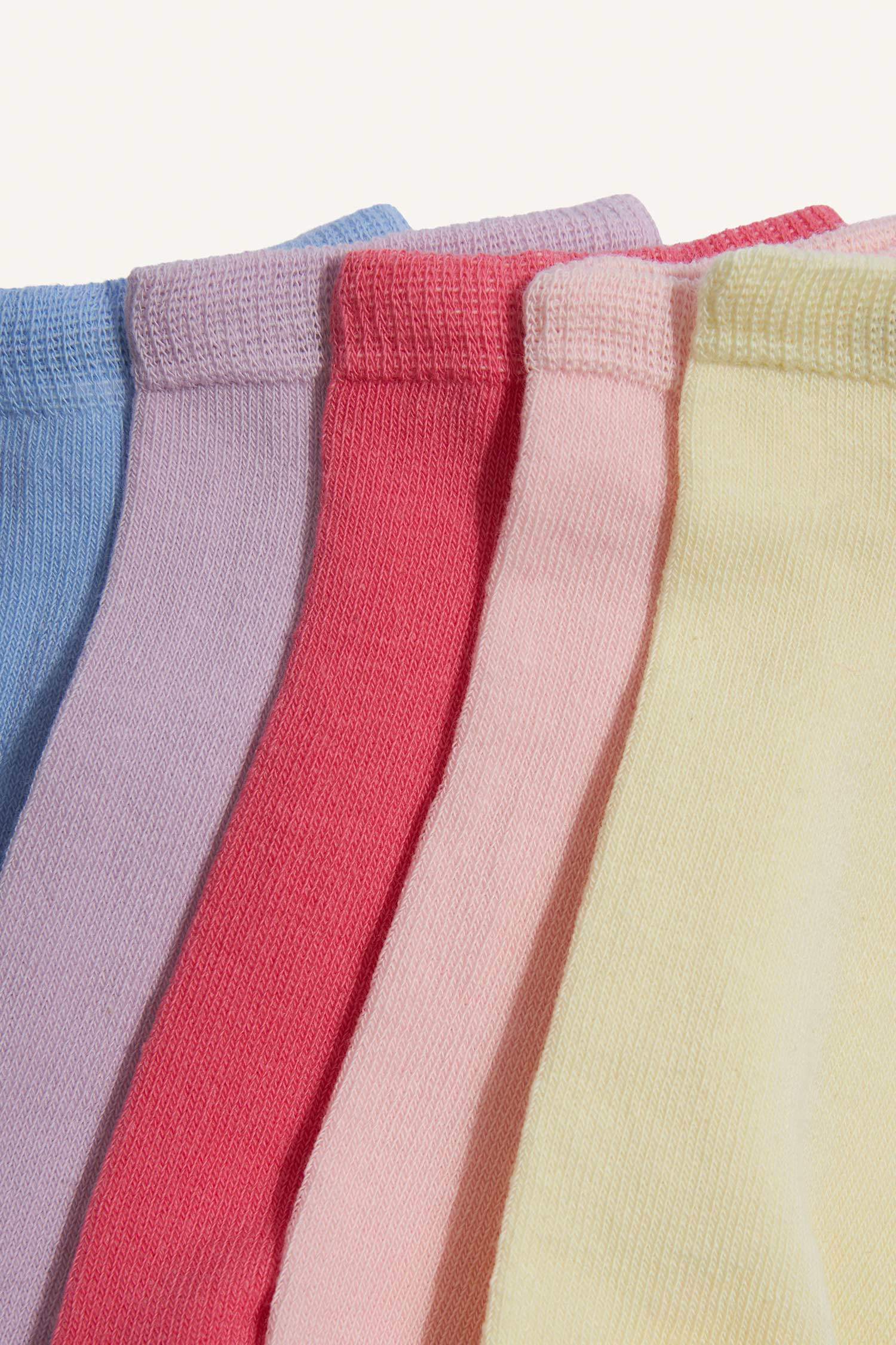 Girl 5 Piece Short Socks