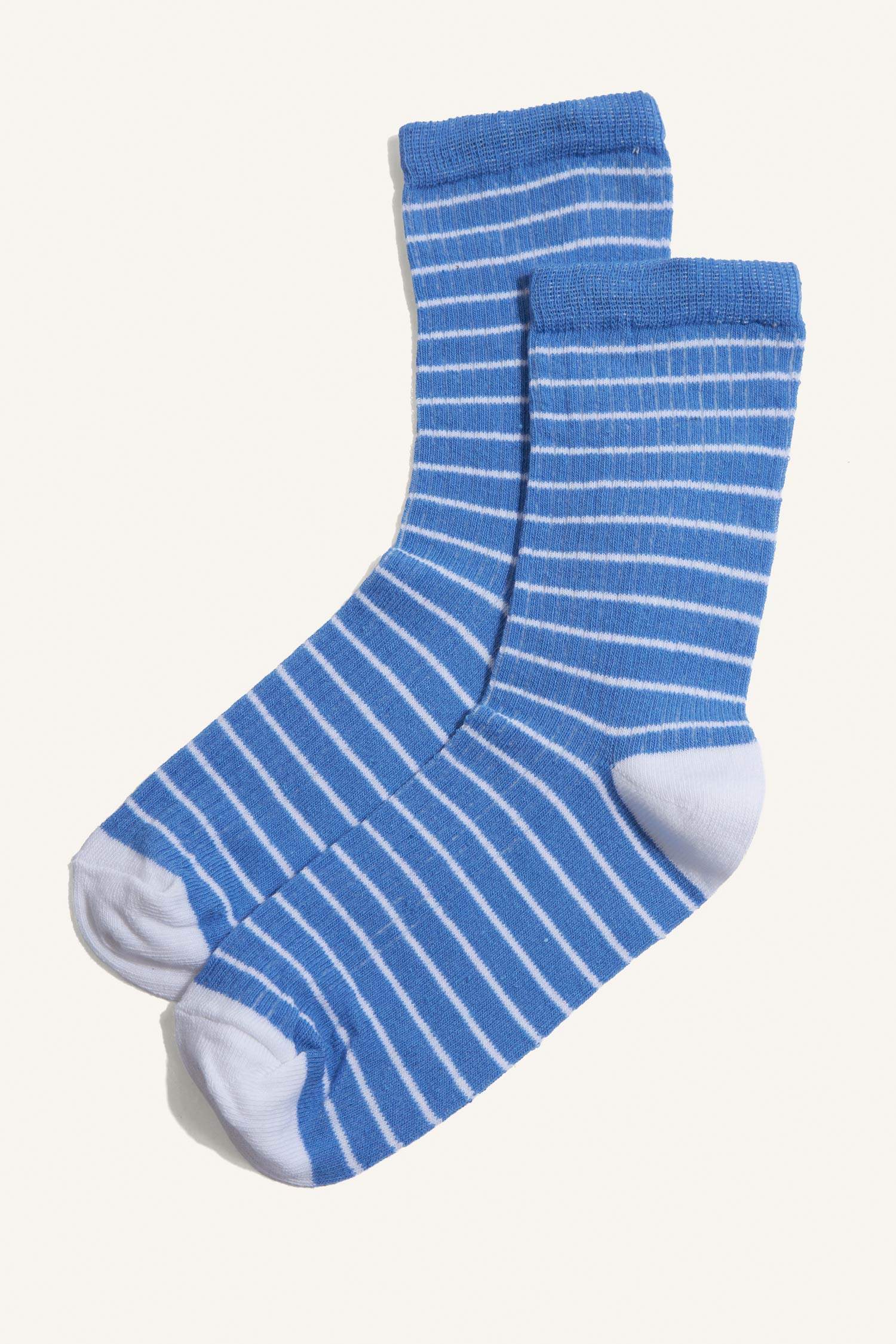 جوارب بنات قطن طويلة - 3 قطع