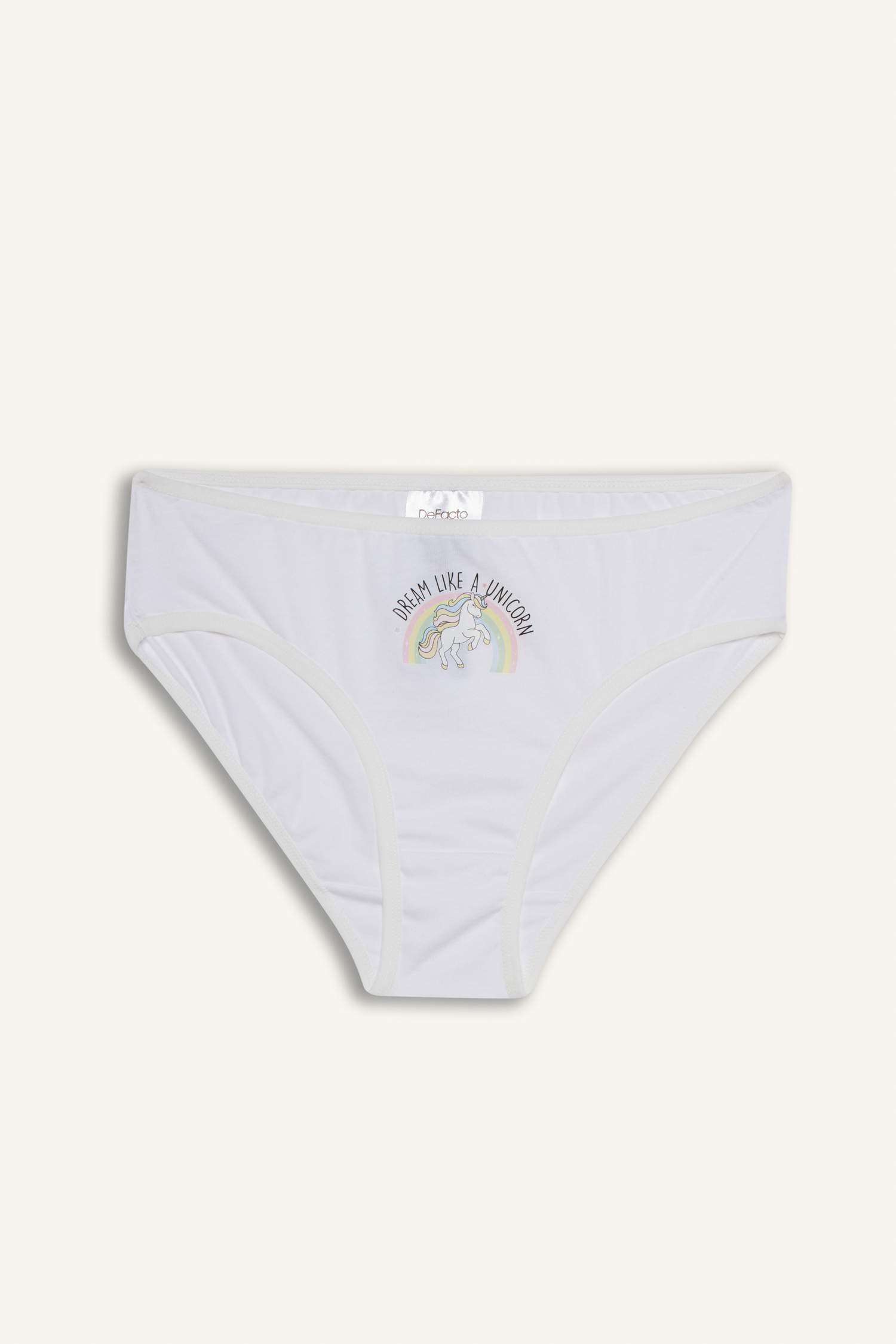 Girl Patterned 3 Piece Panties