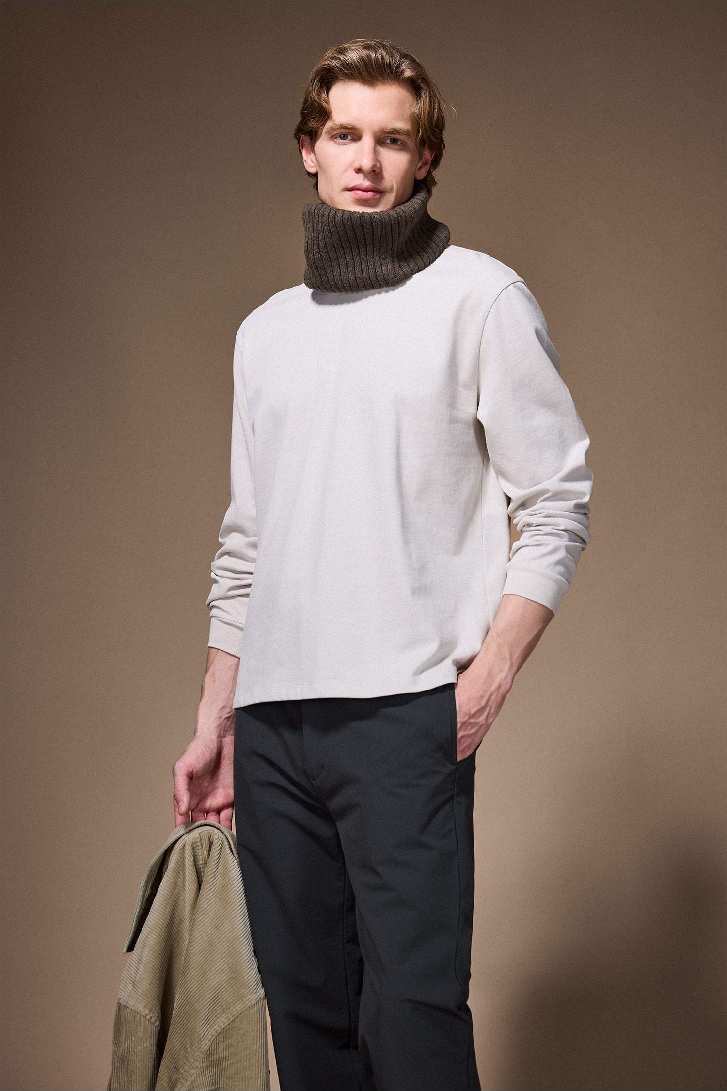 %100 Pamuk Uzun Kollu Body