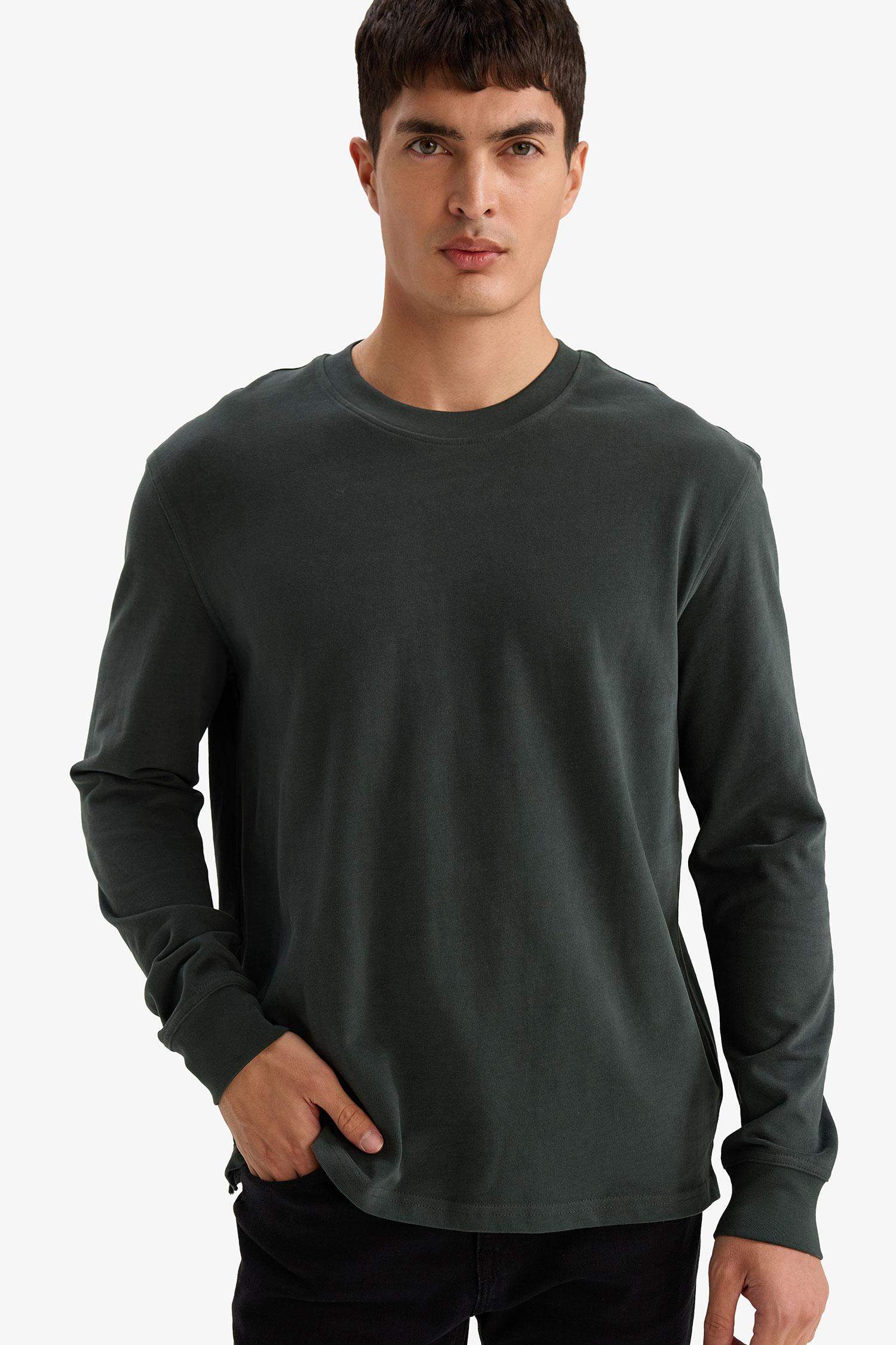 %100 Pamuk Uzun Kollu Body