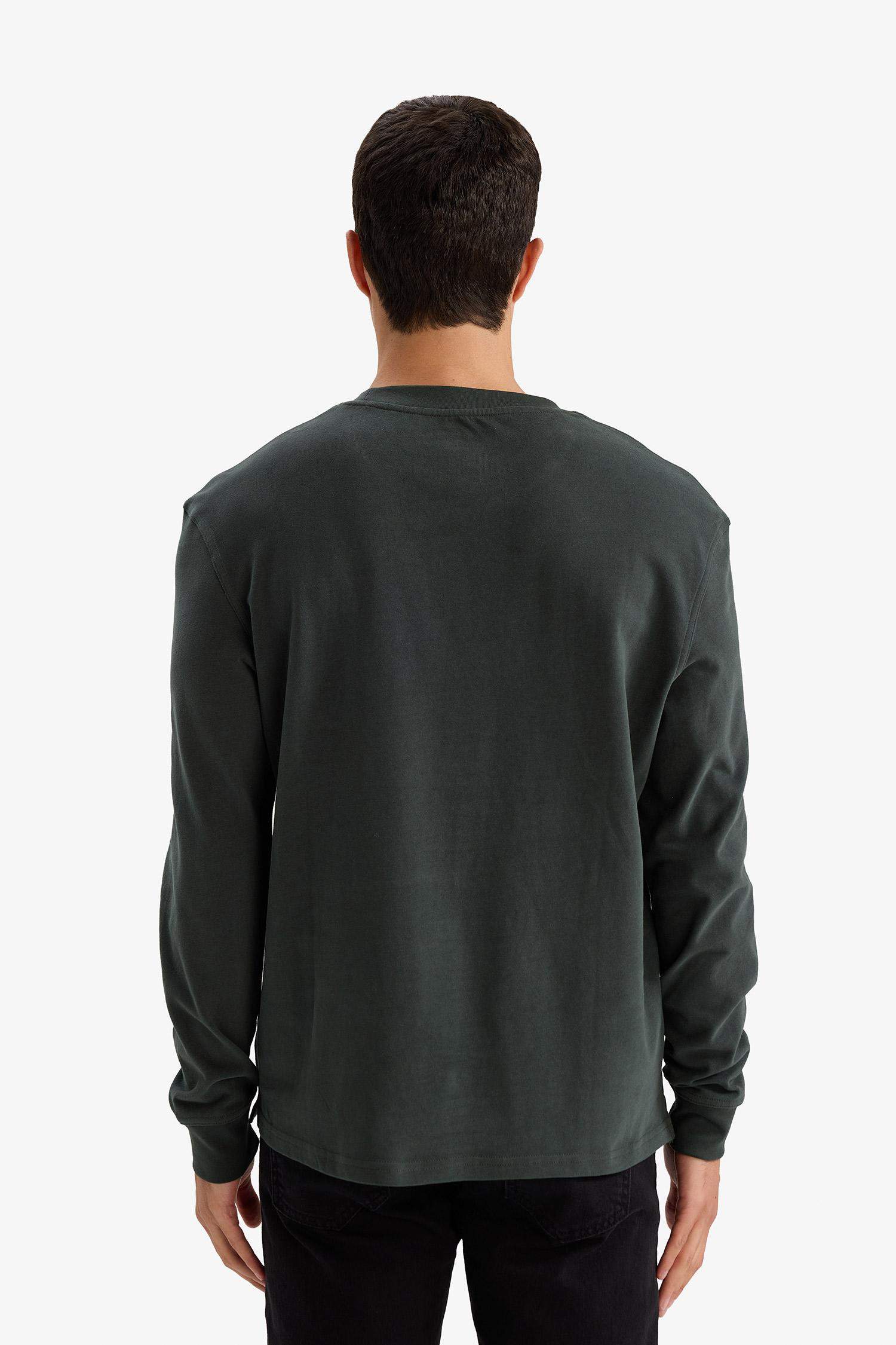 %100 Pamuk Uzun Kollu Body