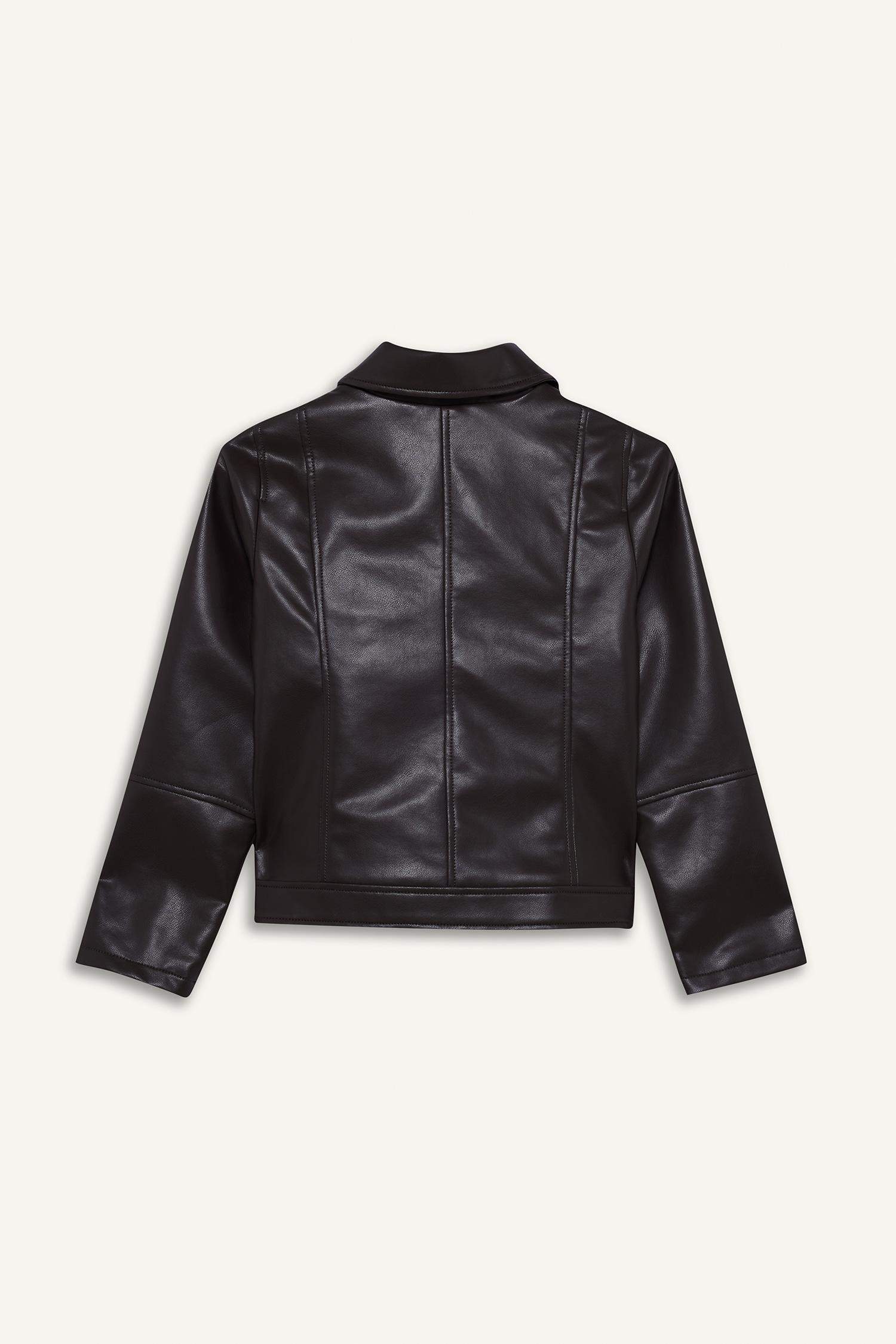 جاكيت جلد صناعي للبنات