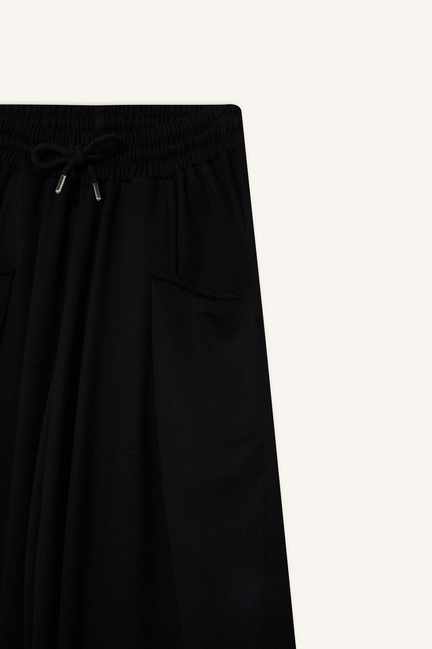 Coool Barrel Fit Beli Bağcıklı Geniş Paça Eşofman Altı