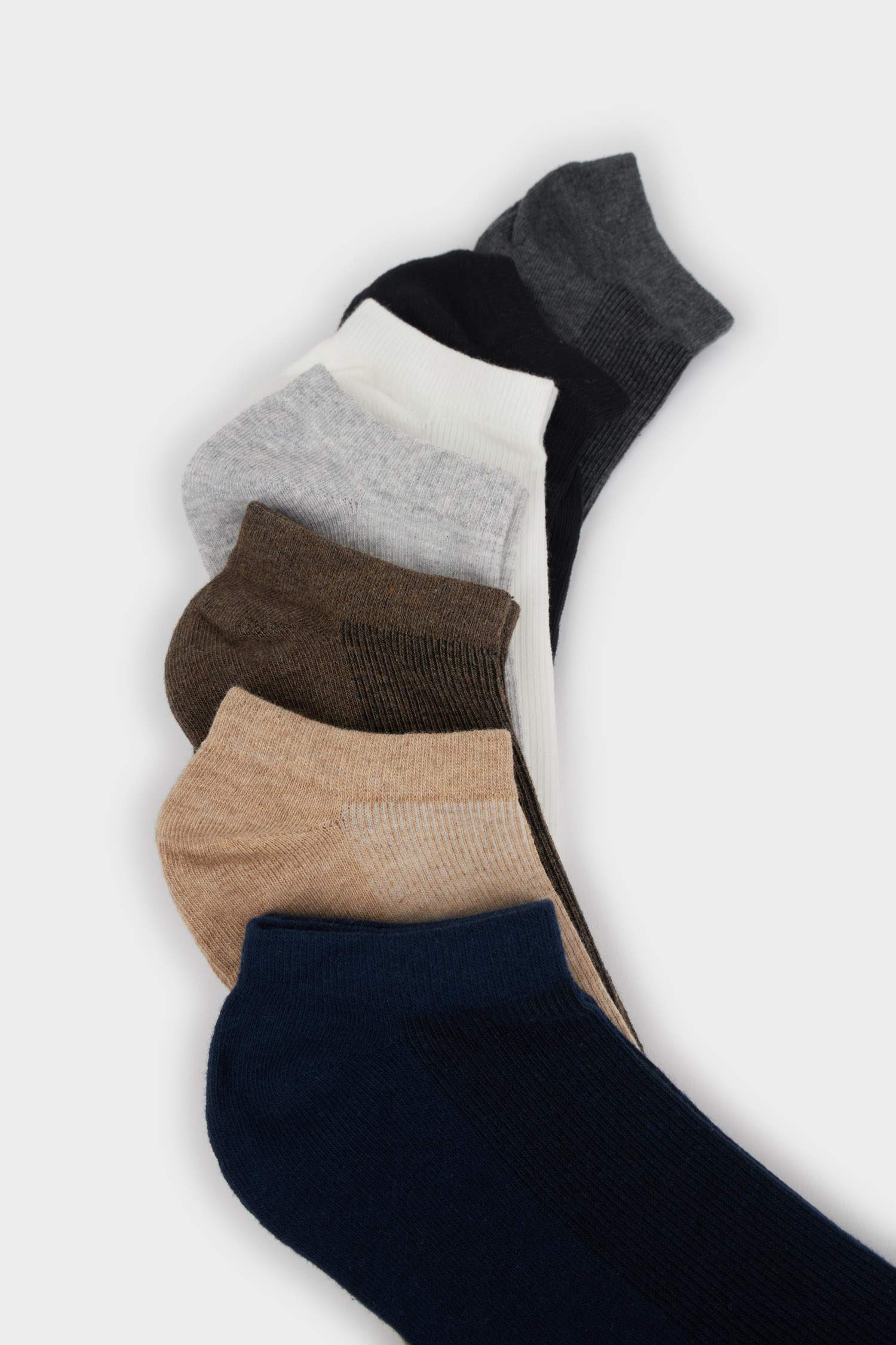 شرابات قصيرة رجالي قطن - 7 قطع