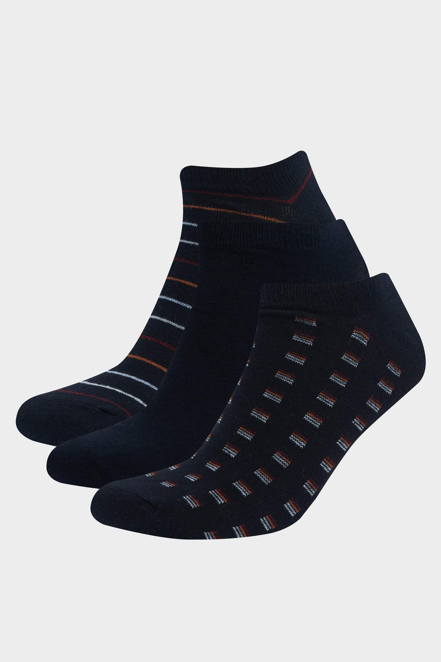 شرابات قصيرة رجالي قطن - 3 قطع