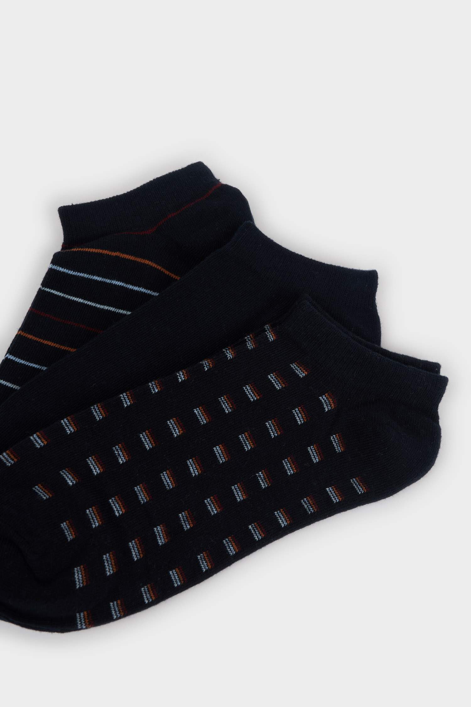 شرابات قصيرة رجالي قطن - 3 قطع