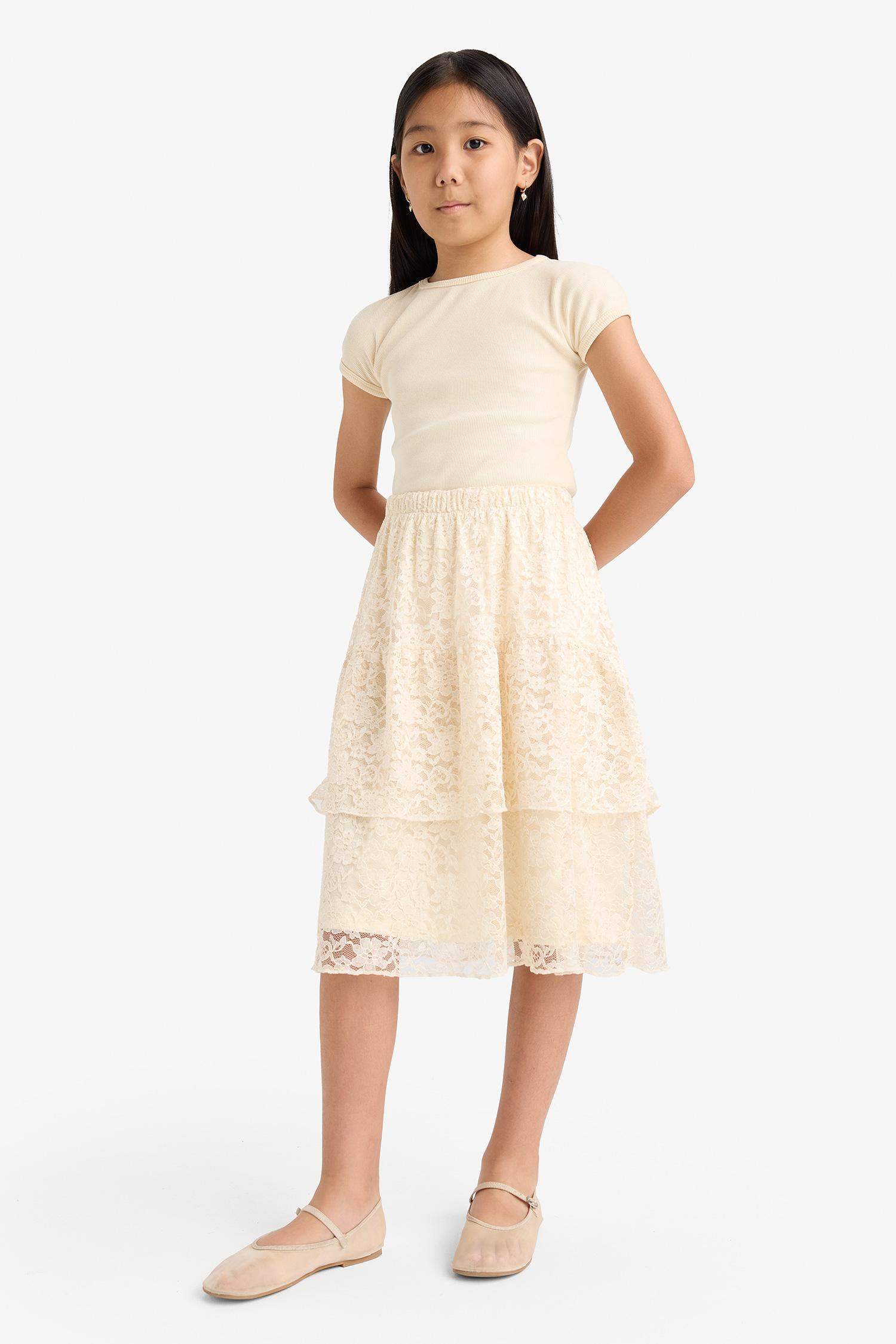 Girl Standard Fit Knitted Skirt