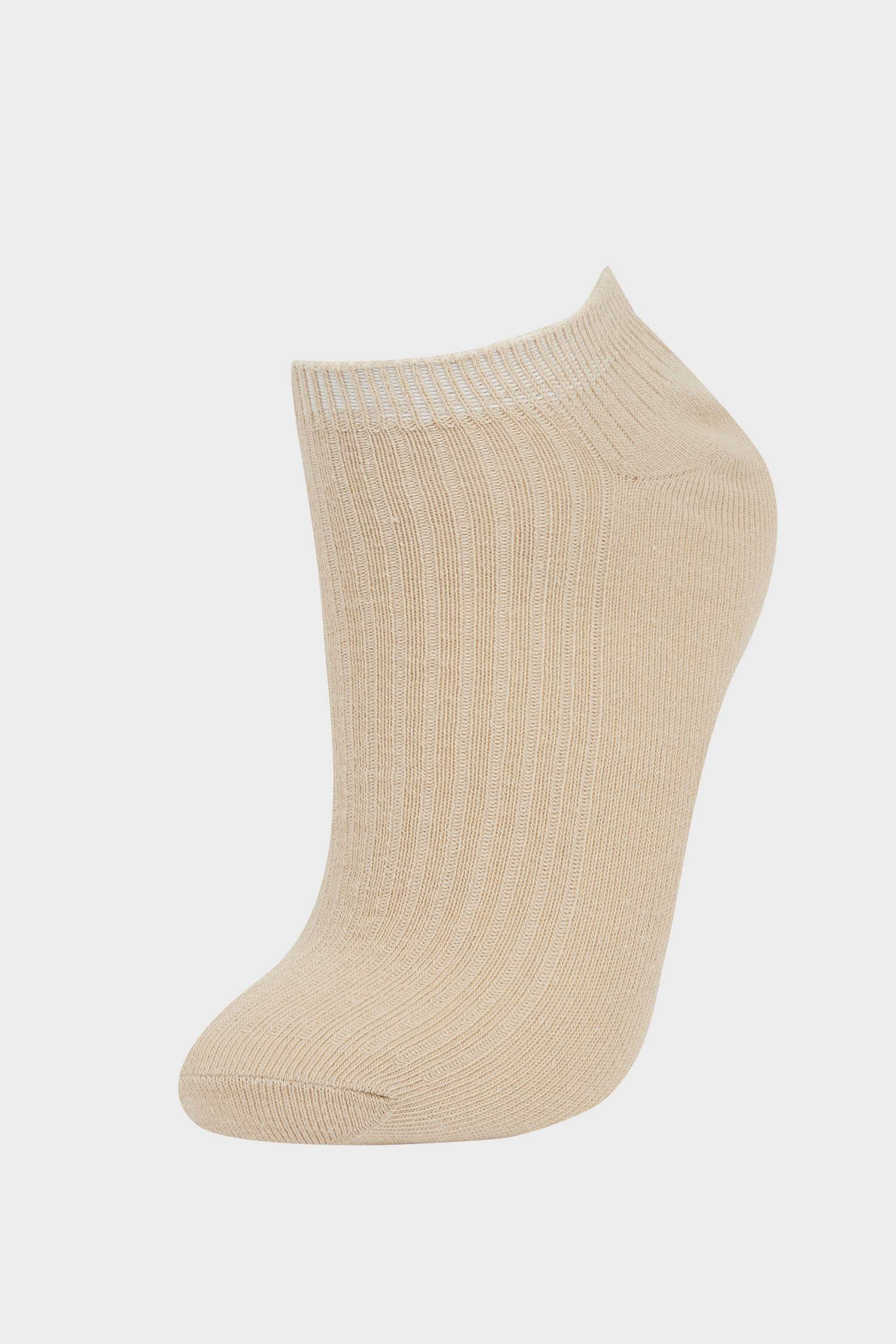 Woman 5 Piece Short Cotton Socks