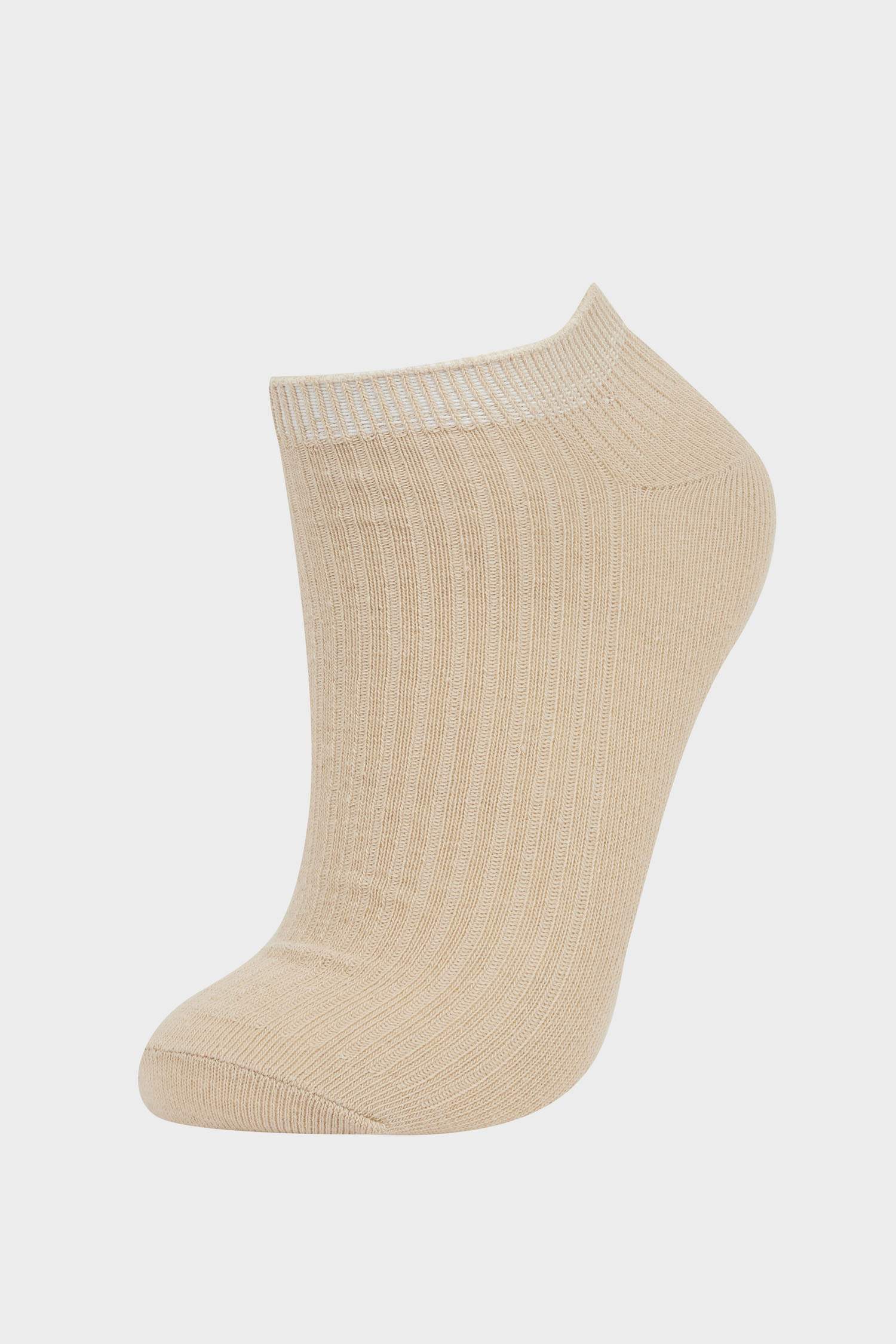 Woman 5 Piece Short Cotton Socks