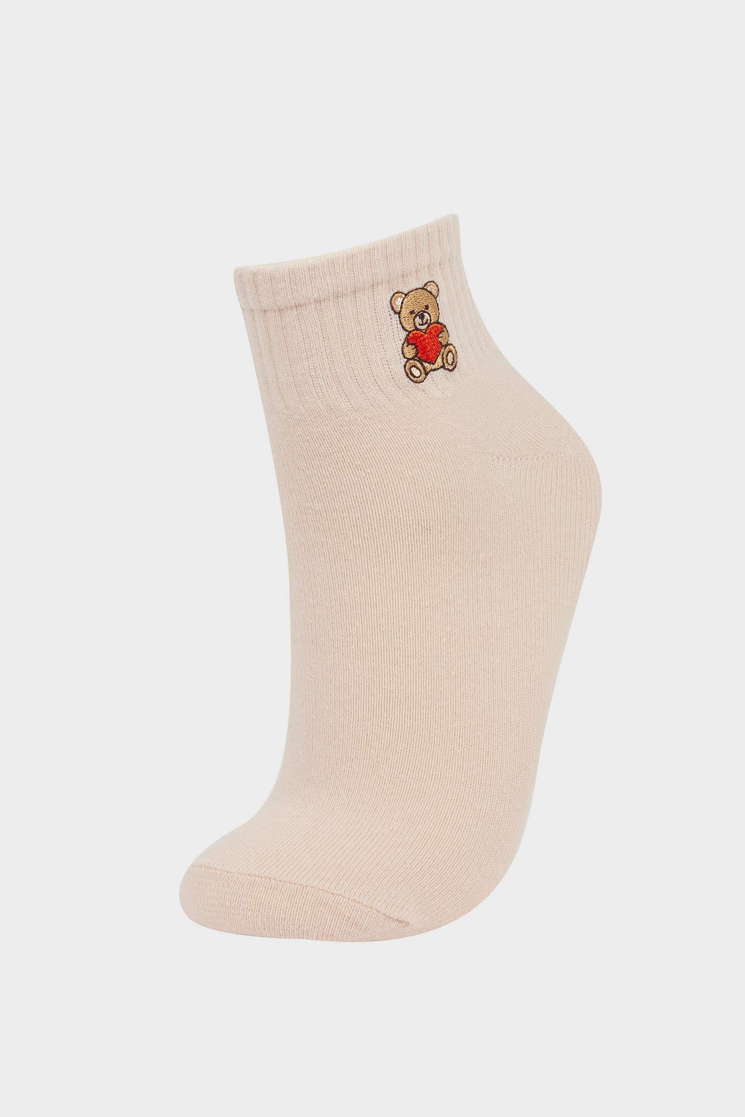 Woman 3 Piece Cotton Ankle Socks