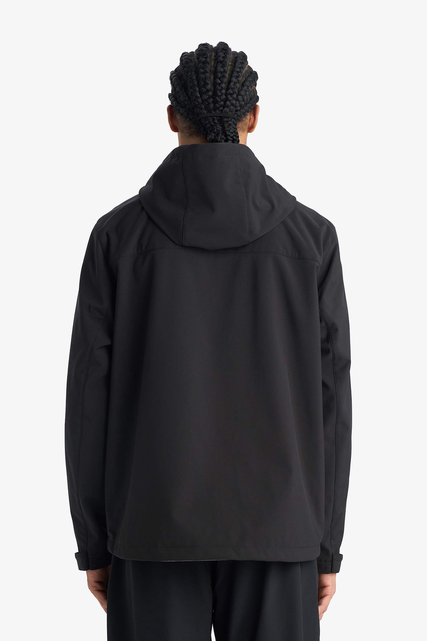 Ветрозащитная водоотталкивающая куртка на молнии с капюшоном Regular Fit