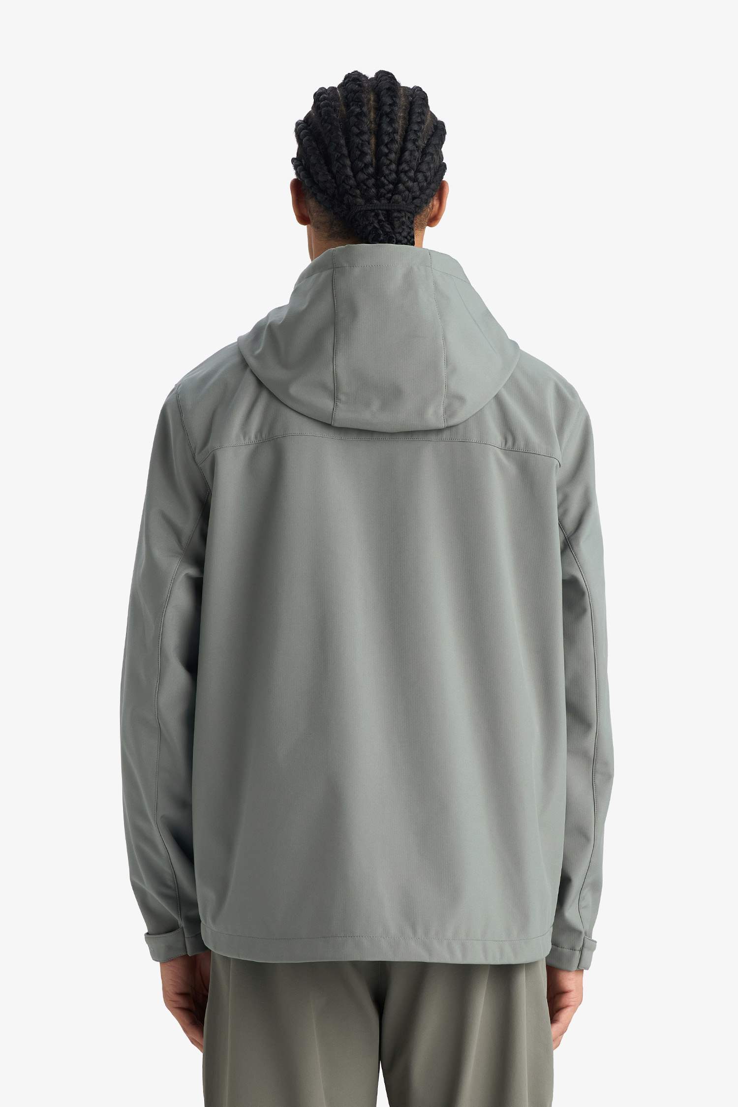 Regular Fit жел өткізбейтін су итергіш капюшоны бар найзағайлы куртка