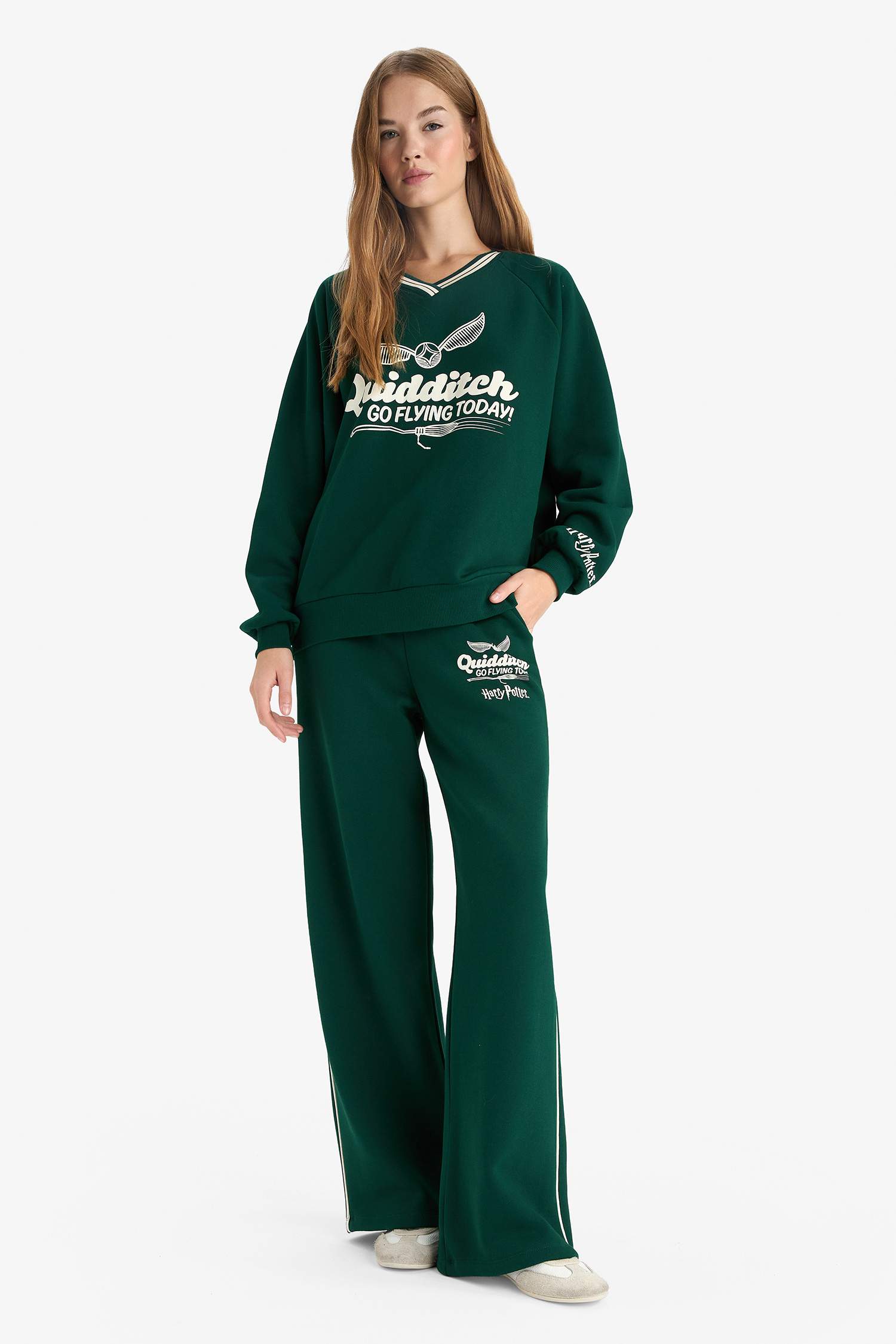 Coool Harry Potter Wide Leg Kalın Eşofman Altı