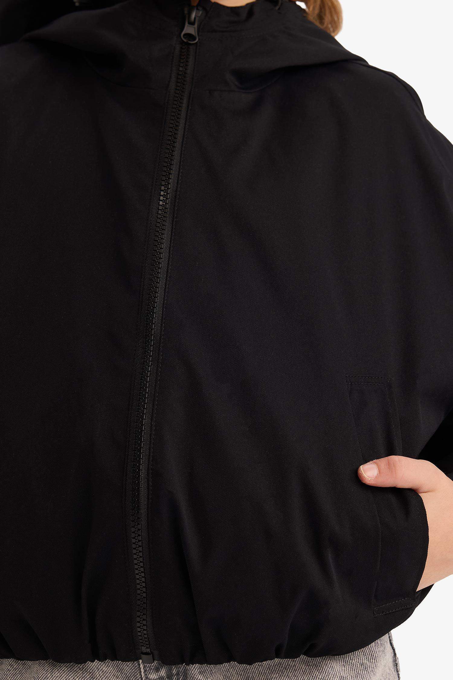 Дождевик с капюшоном для девочек