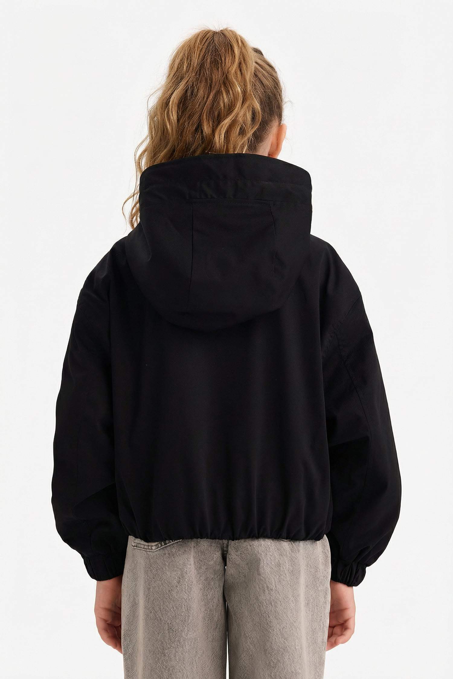 Дождевик с капюшоном для девочек